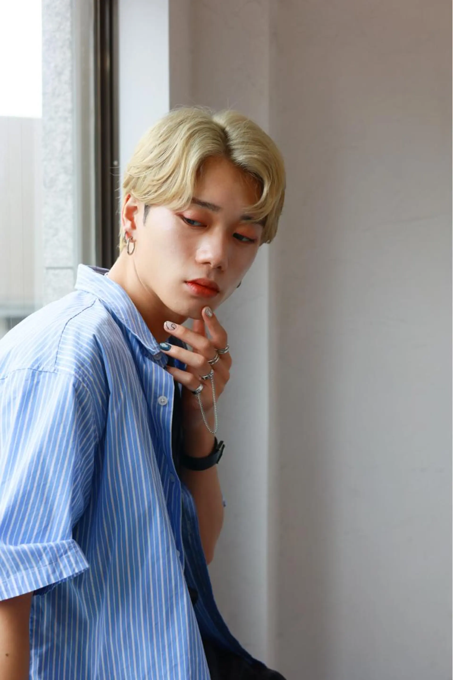 ショート メンズ メンズ韓国風 韓国風ヘア 尾野 雅斗のヘアスタイル