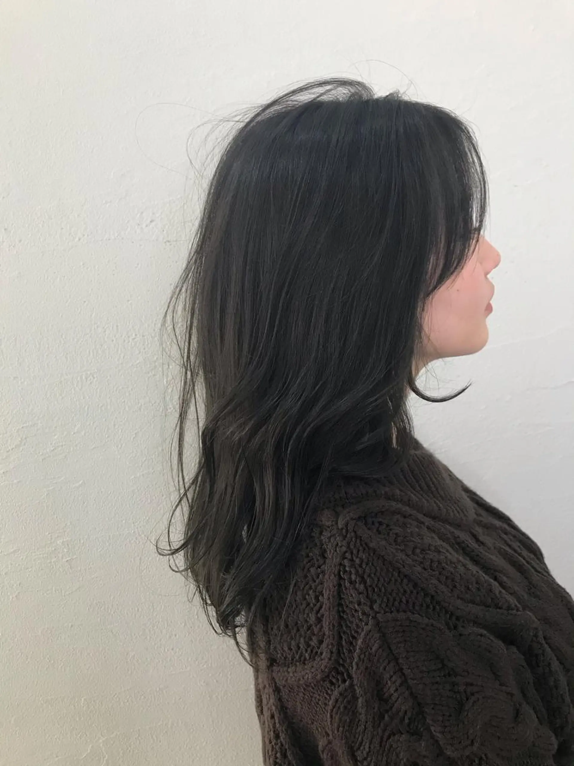 ミディアム カラー JUNTA 梅田茶屋町のヘアスタイル