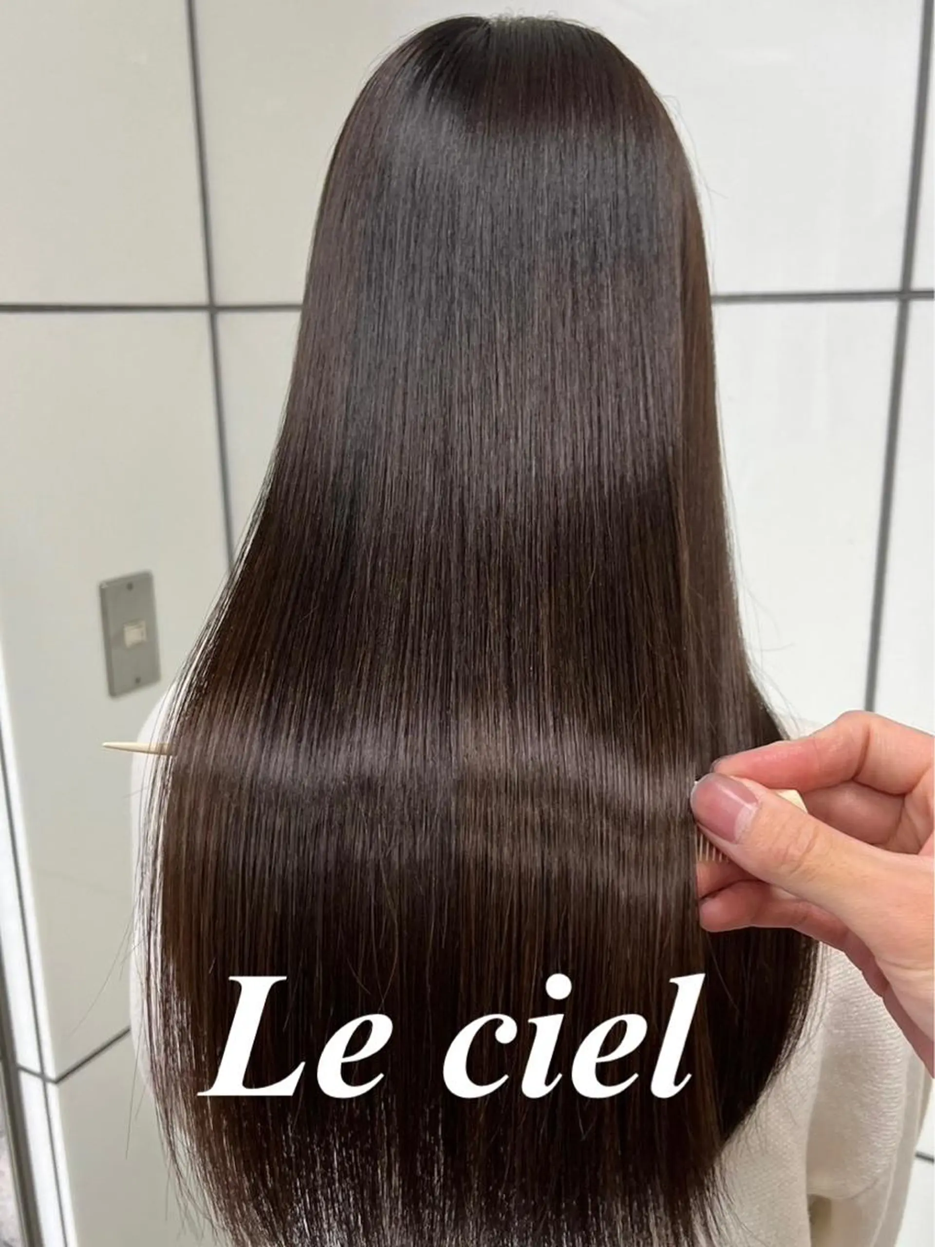 ロング パーマ 髪質改善 韓国風ヘア 縮毛矯正 トリートメント 酸性ストレート カット ヘアカラー 縮毛矯正 トリートメント 韓国風レイヤーカット 💎髪質改善"yuiのヘアスタイル