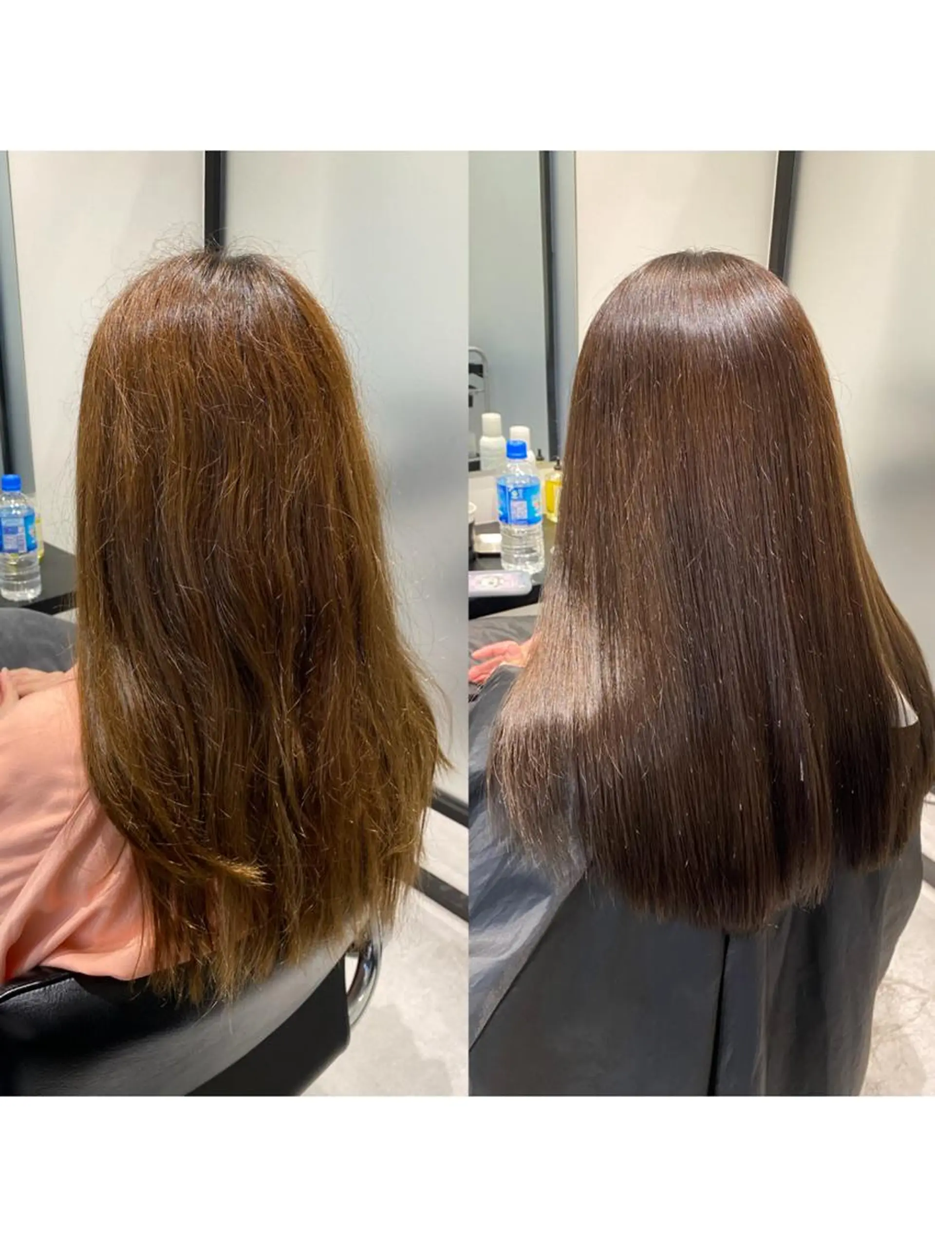 セミロング カラー パーマ ヘアアレンジ ヘアカラー トリートメント 髪質改善水素TR× レイヤーカット/熊澤のヘアスタイル