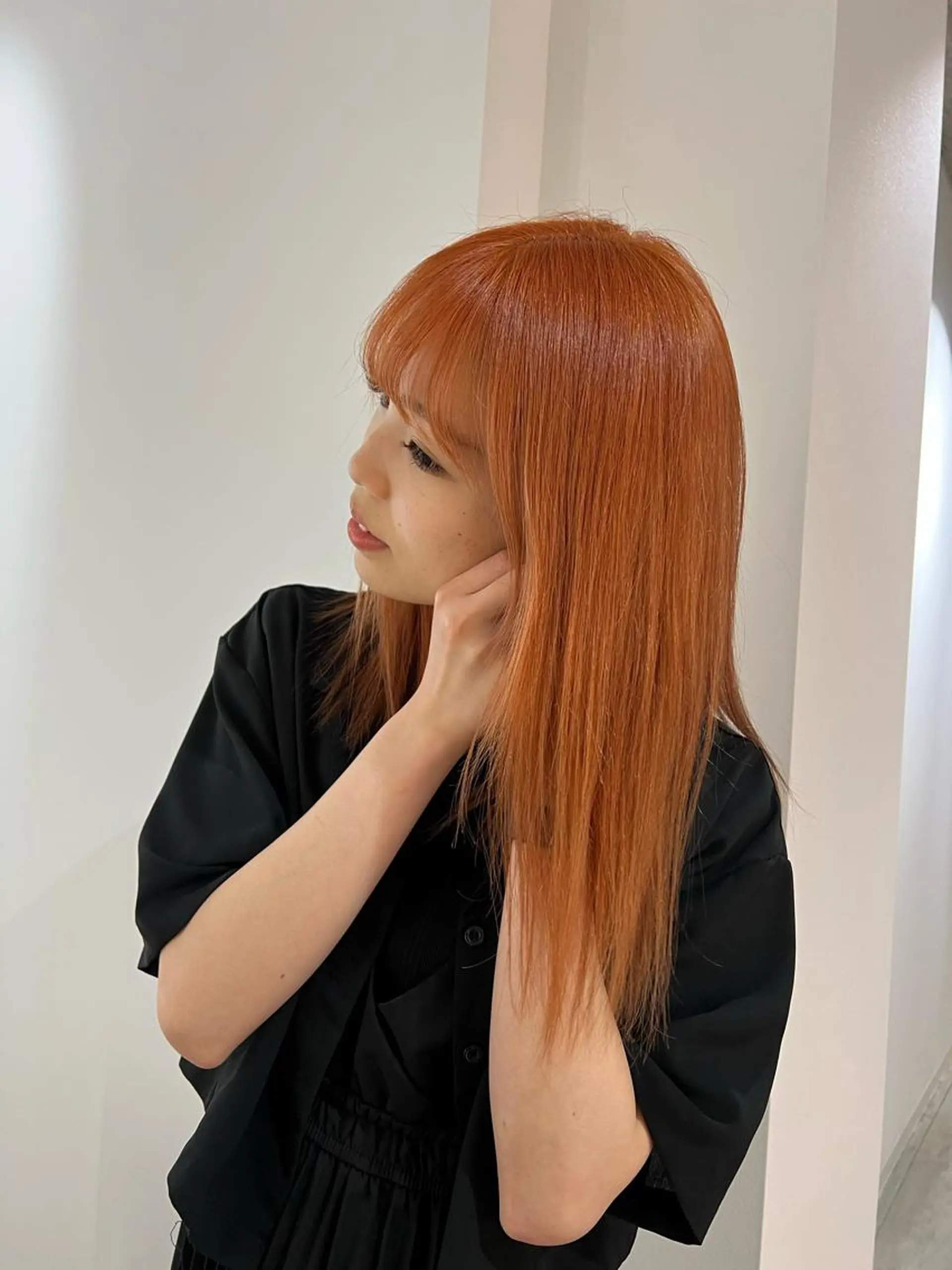 セミロング VISION 巻幡野花のヘアスタイル