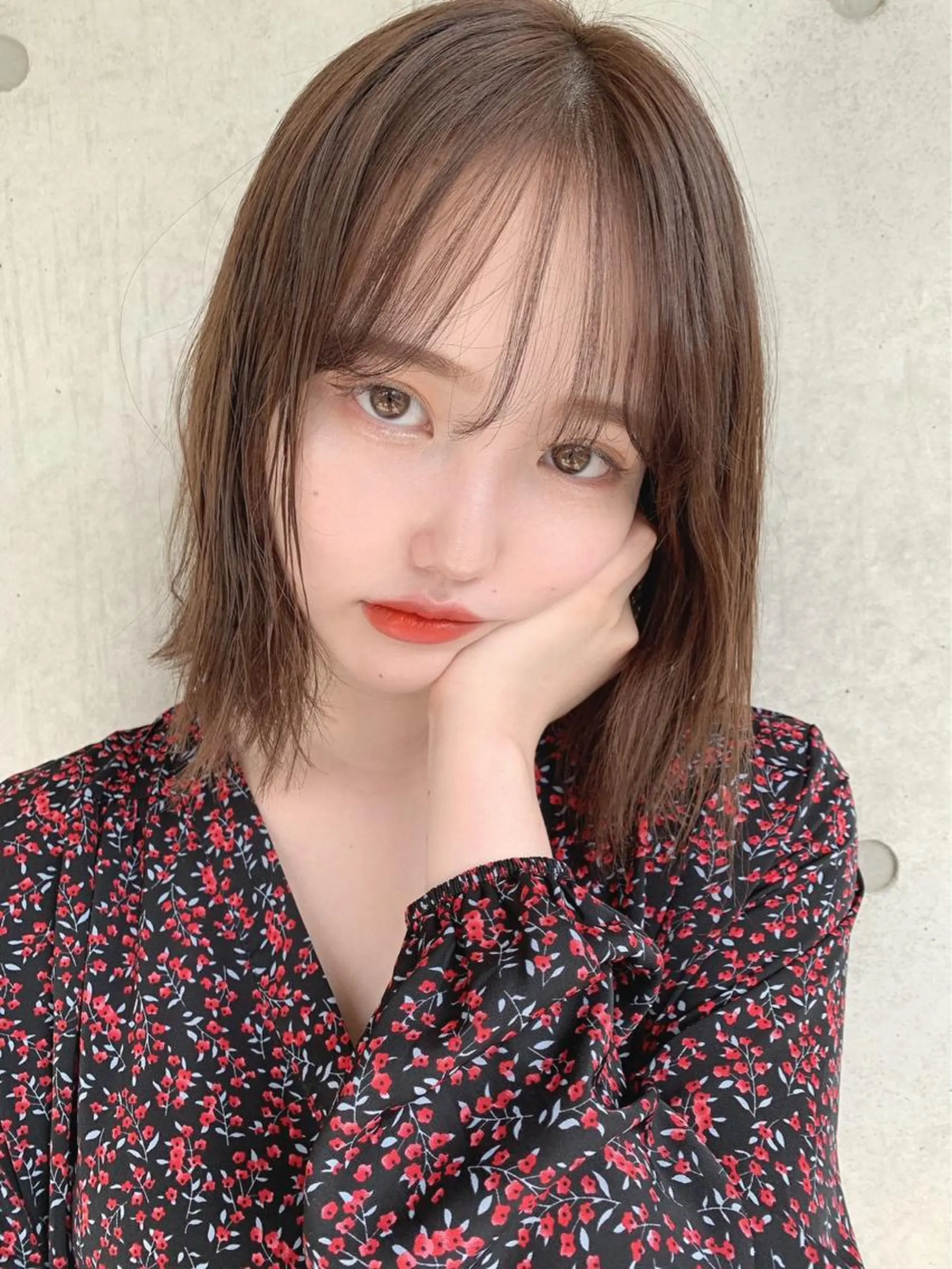 ミディアム カラー ヘアアレンジ ✨【公式】渋谷メンズ サロン BLUCK✨のヘアスタイル