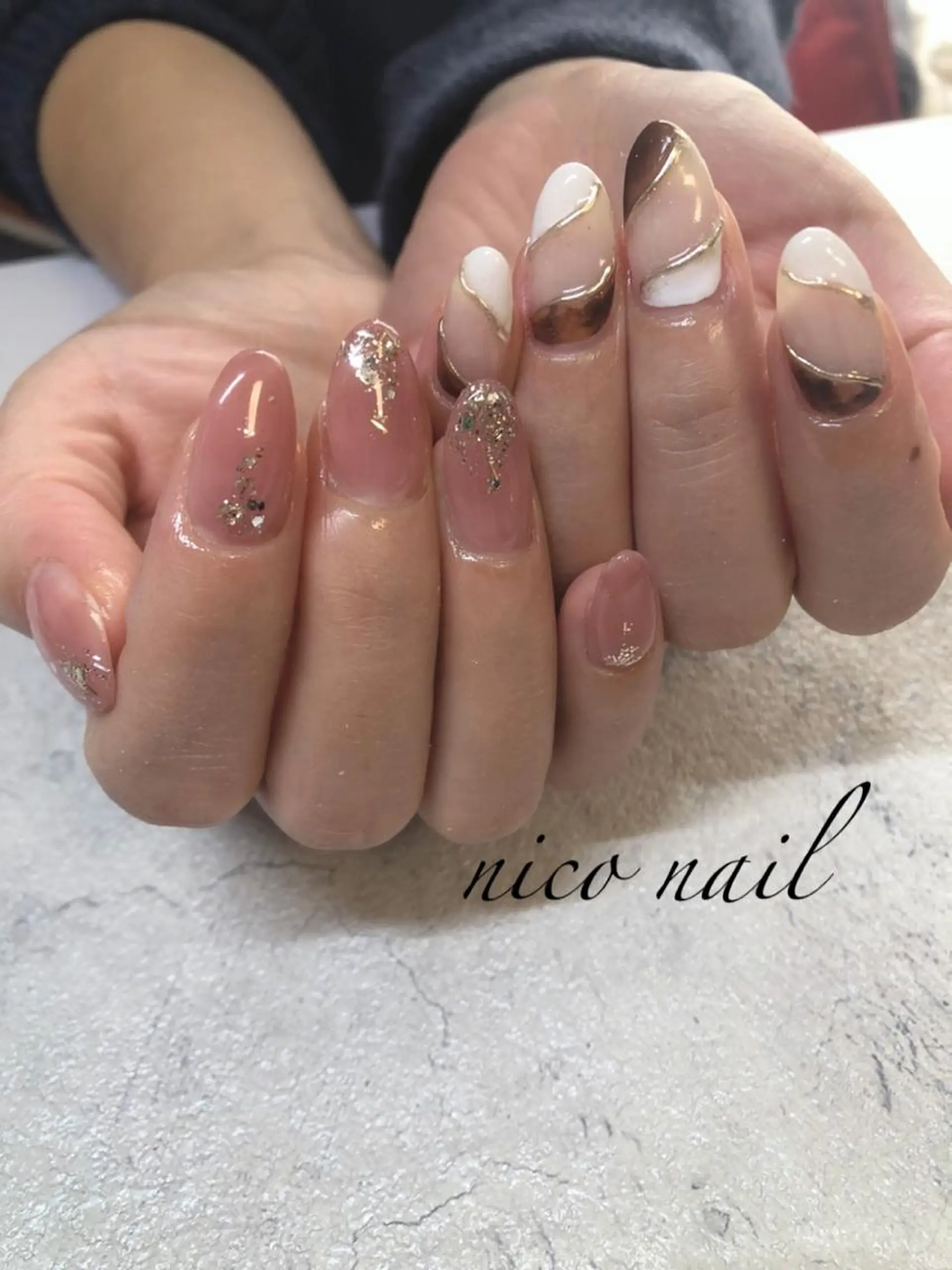 ネイル 香芝市ネイルサロン nico nailのネイルデザイン