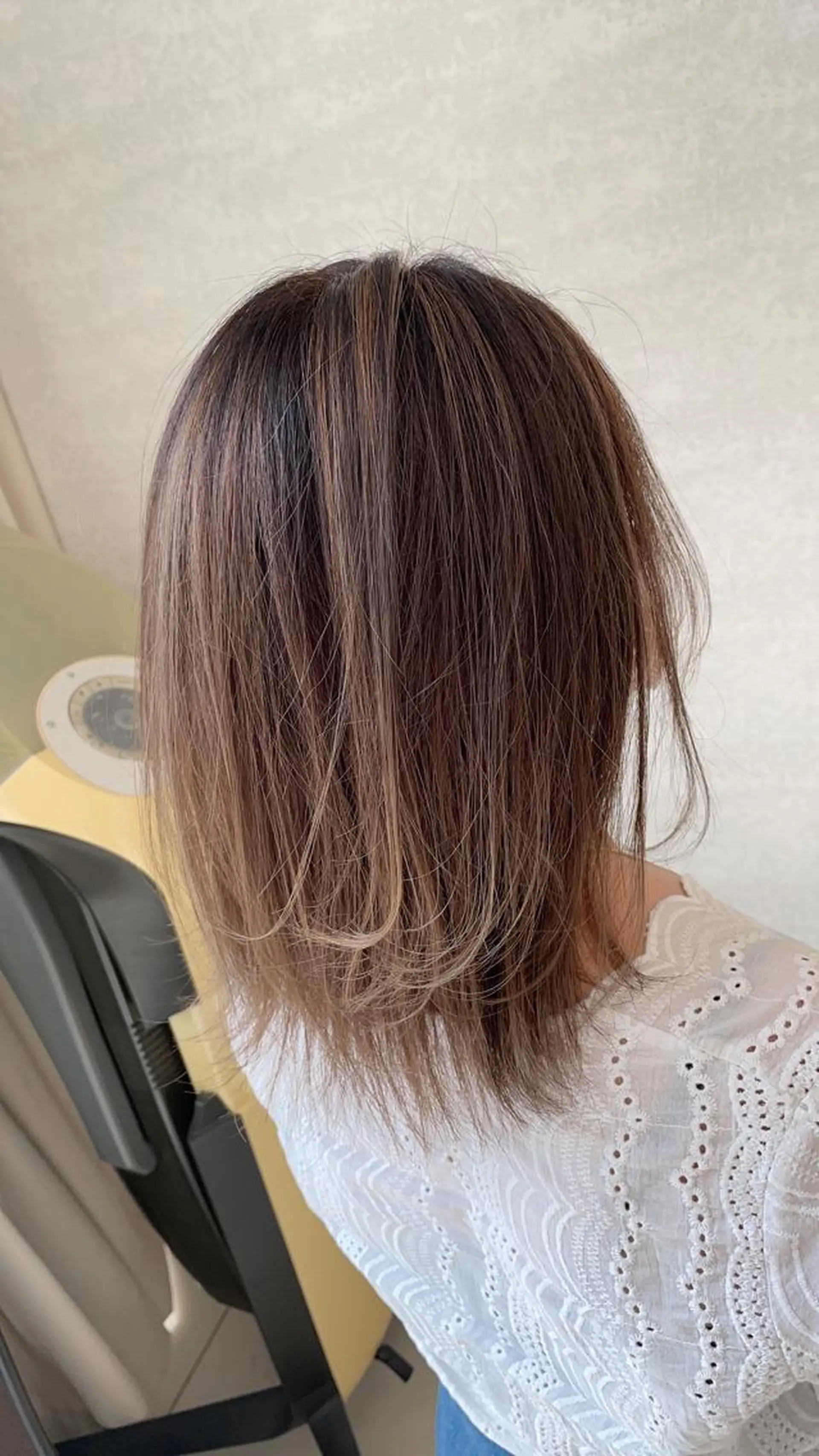 ミディアム カラー カット ヘアカラー トリートメント 新規限定カット無料 クーポン有り【桂口】のヘアスタイル