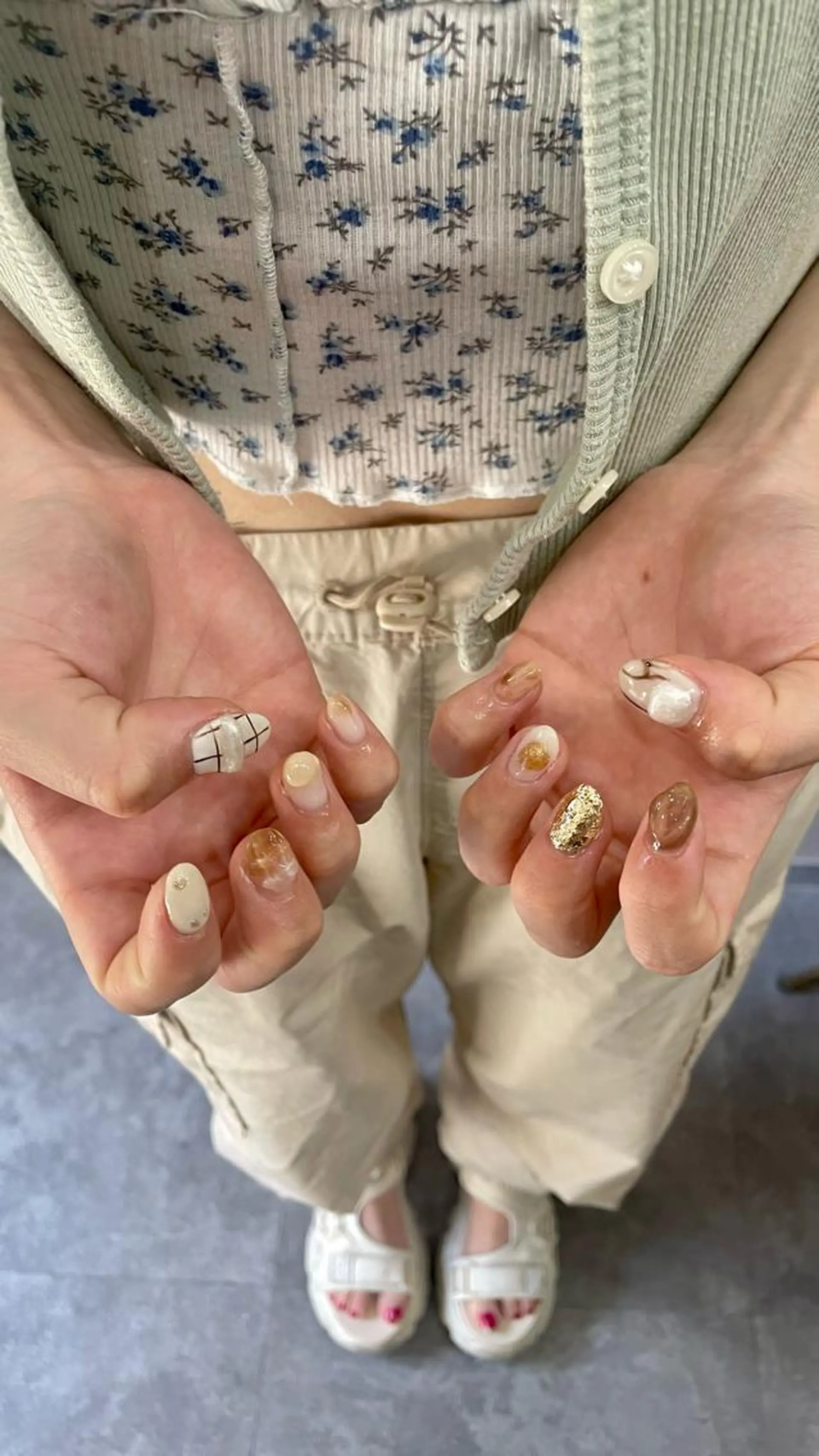 ネイル ハンドネイル LINXS aosaのネイルデザイン