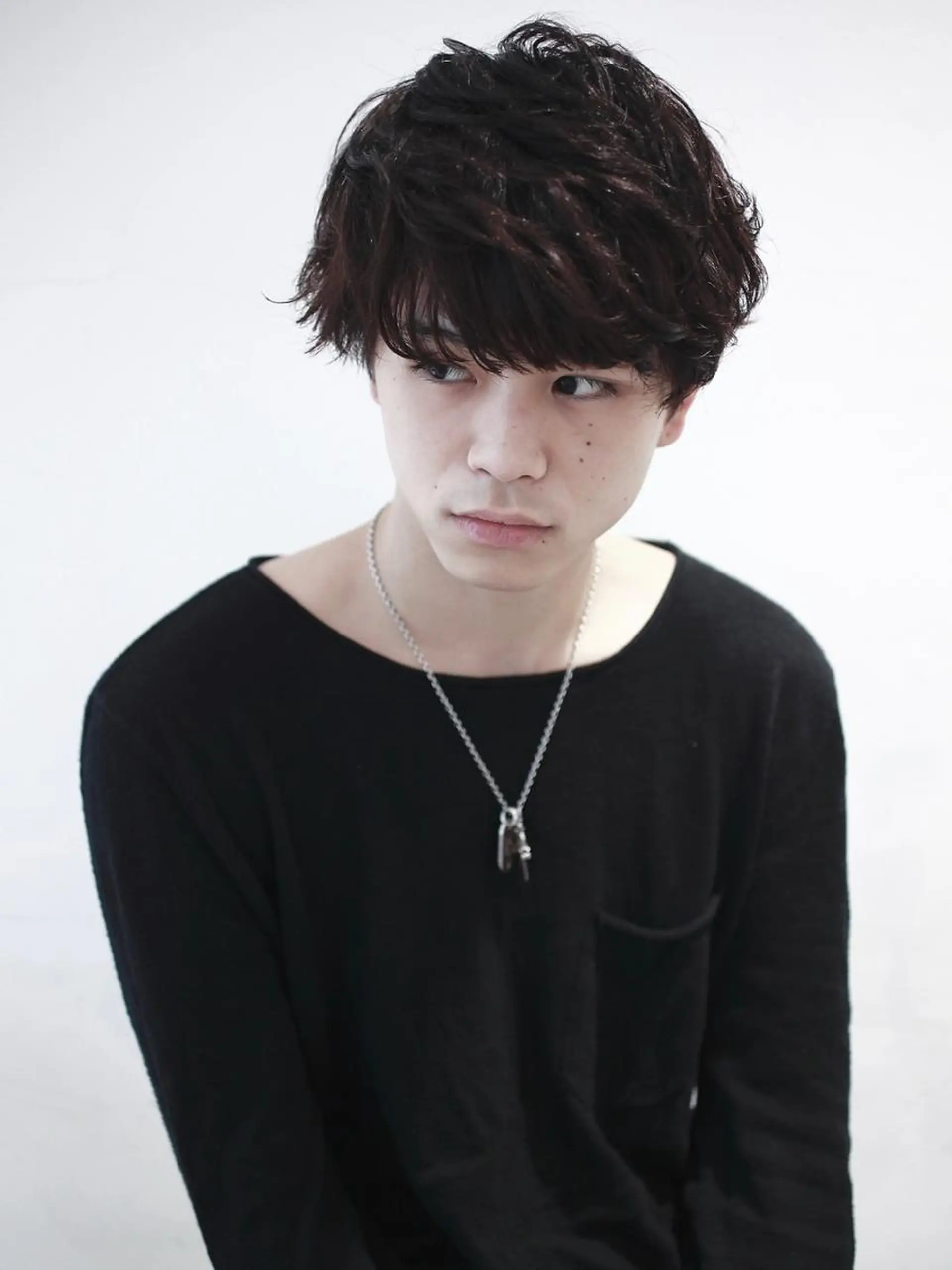 ショート パーマ メンズ HI DEのヘアスタイル