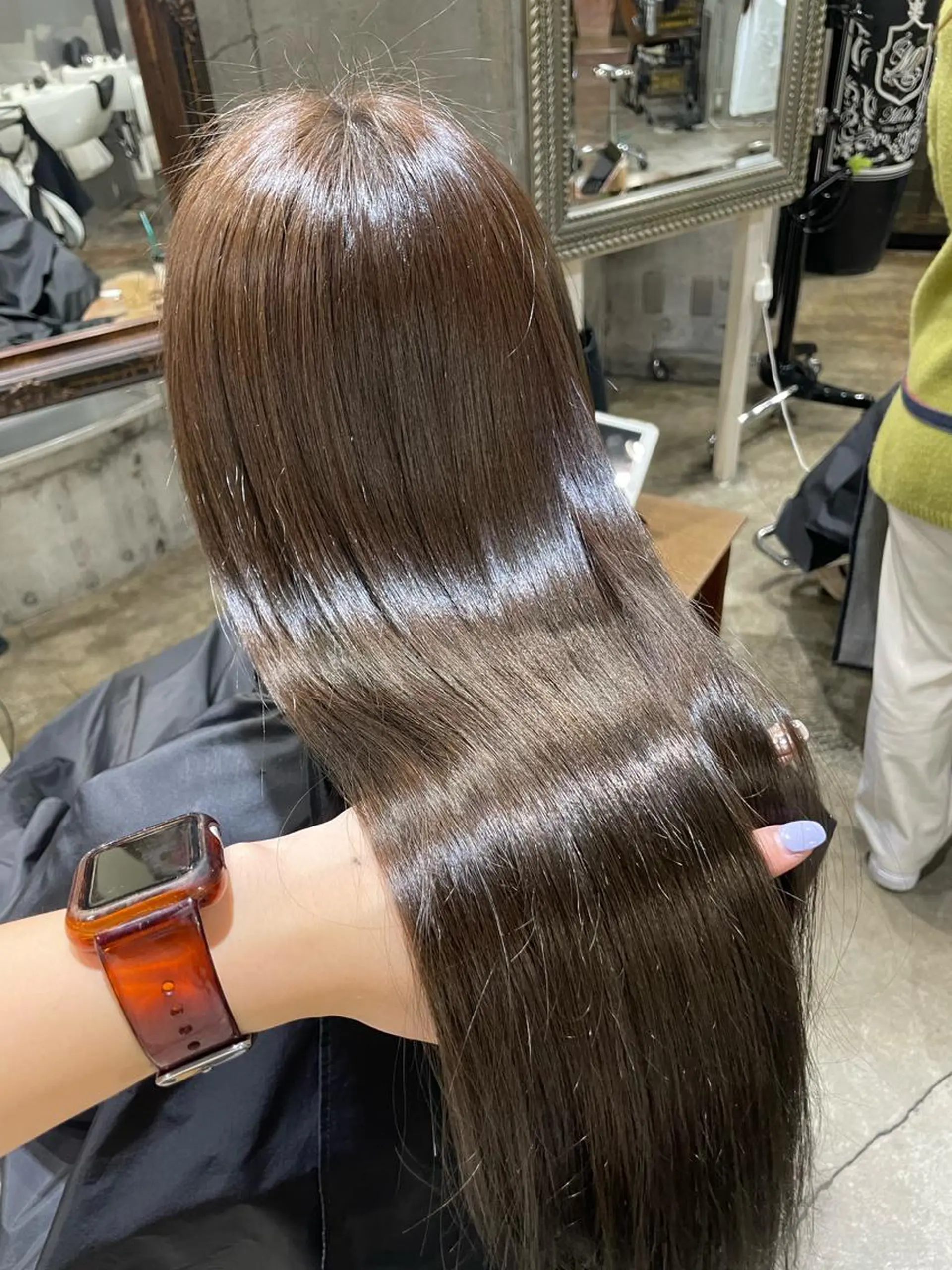 ロング カラー 透明感カラー ダブルカラー イルミナカラー ボブ 学生 ボブヘアカット Rikapi❤️のヘアスタイル