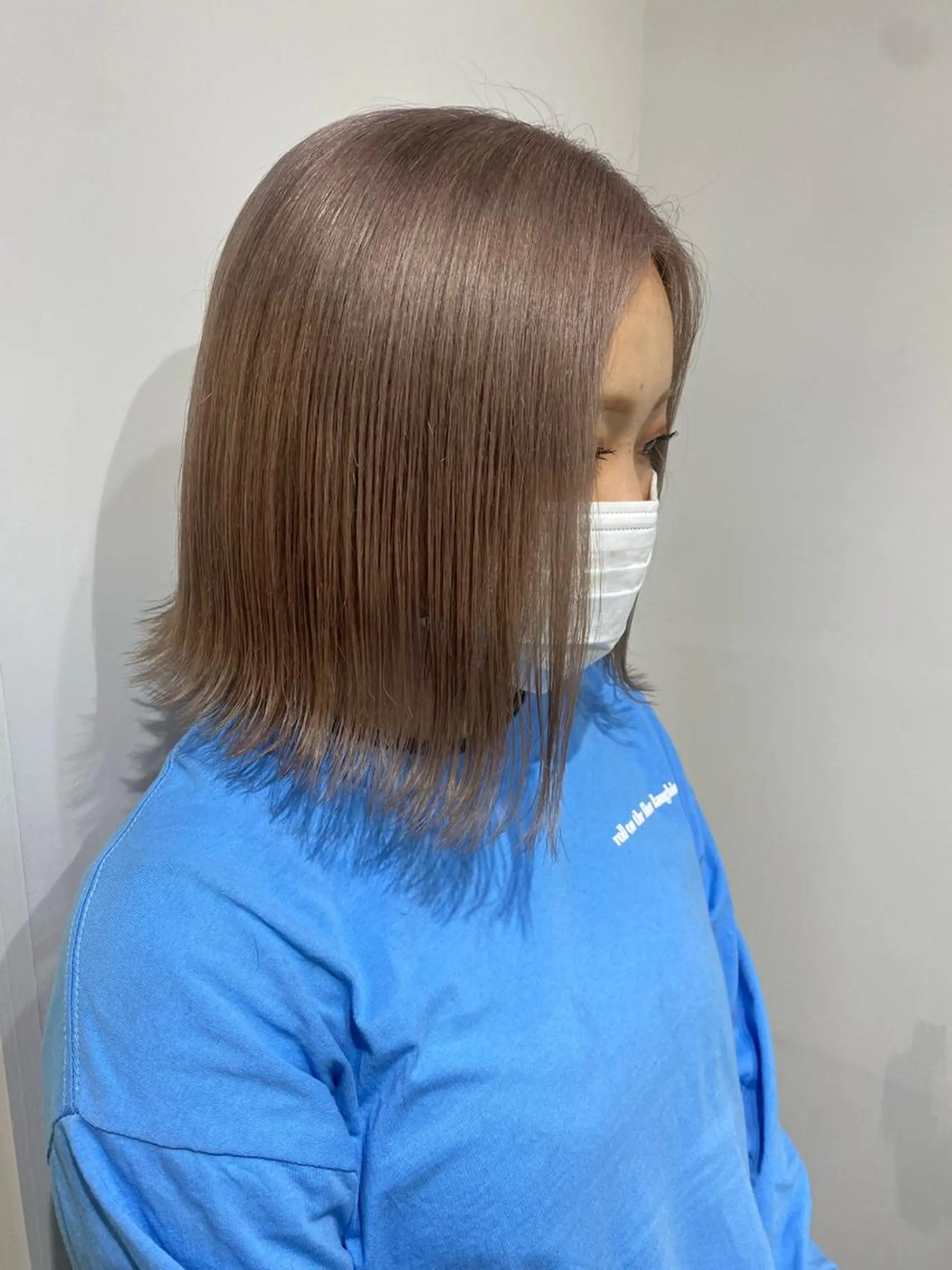 ミディアム カラー 韓国×髪質改善カラー 💎hinaのヘアスタイル