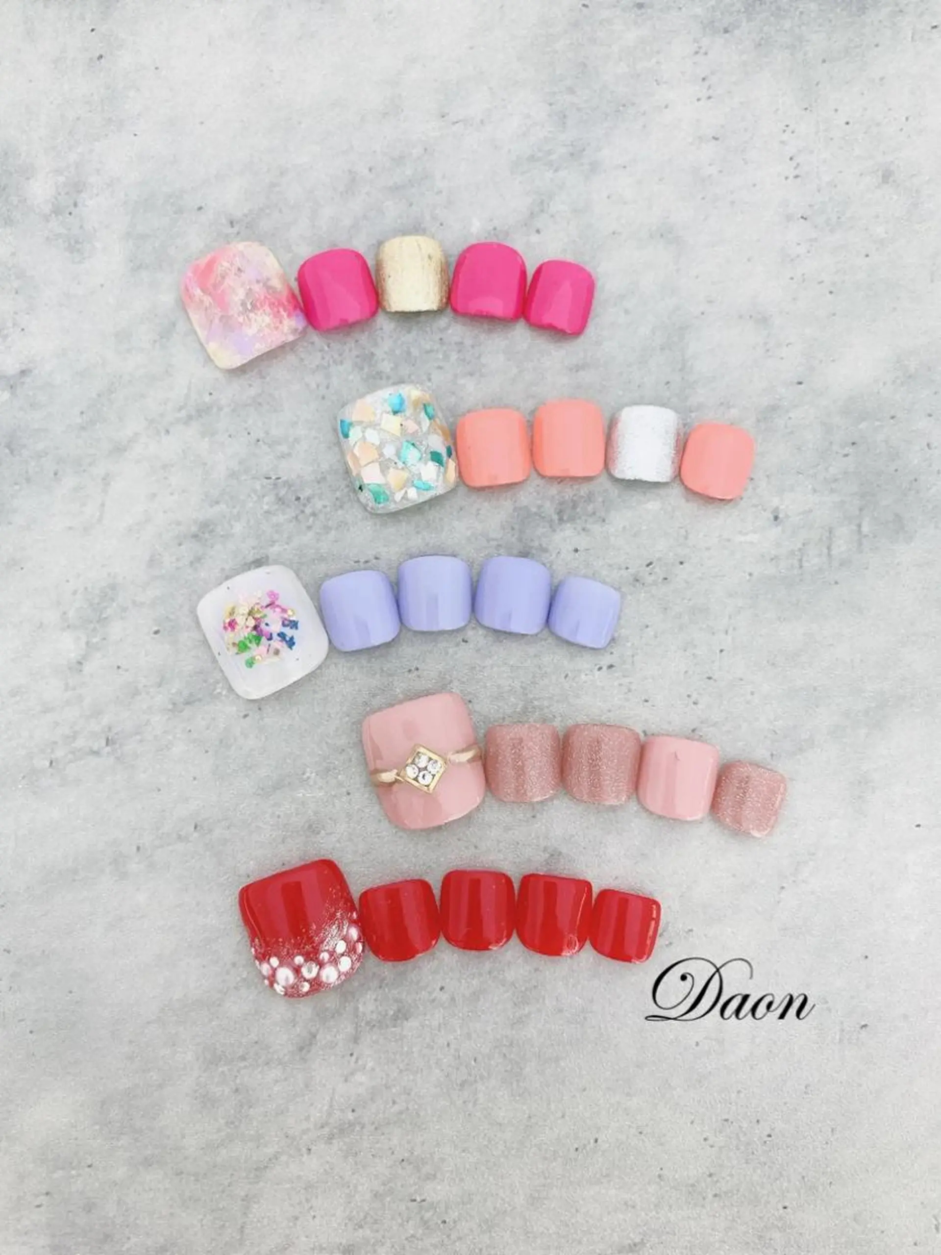 ネイル フットネイル ダオン所属 yoshikoのネイルデザイン