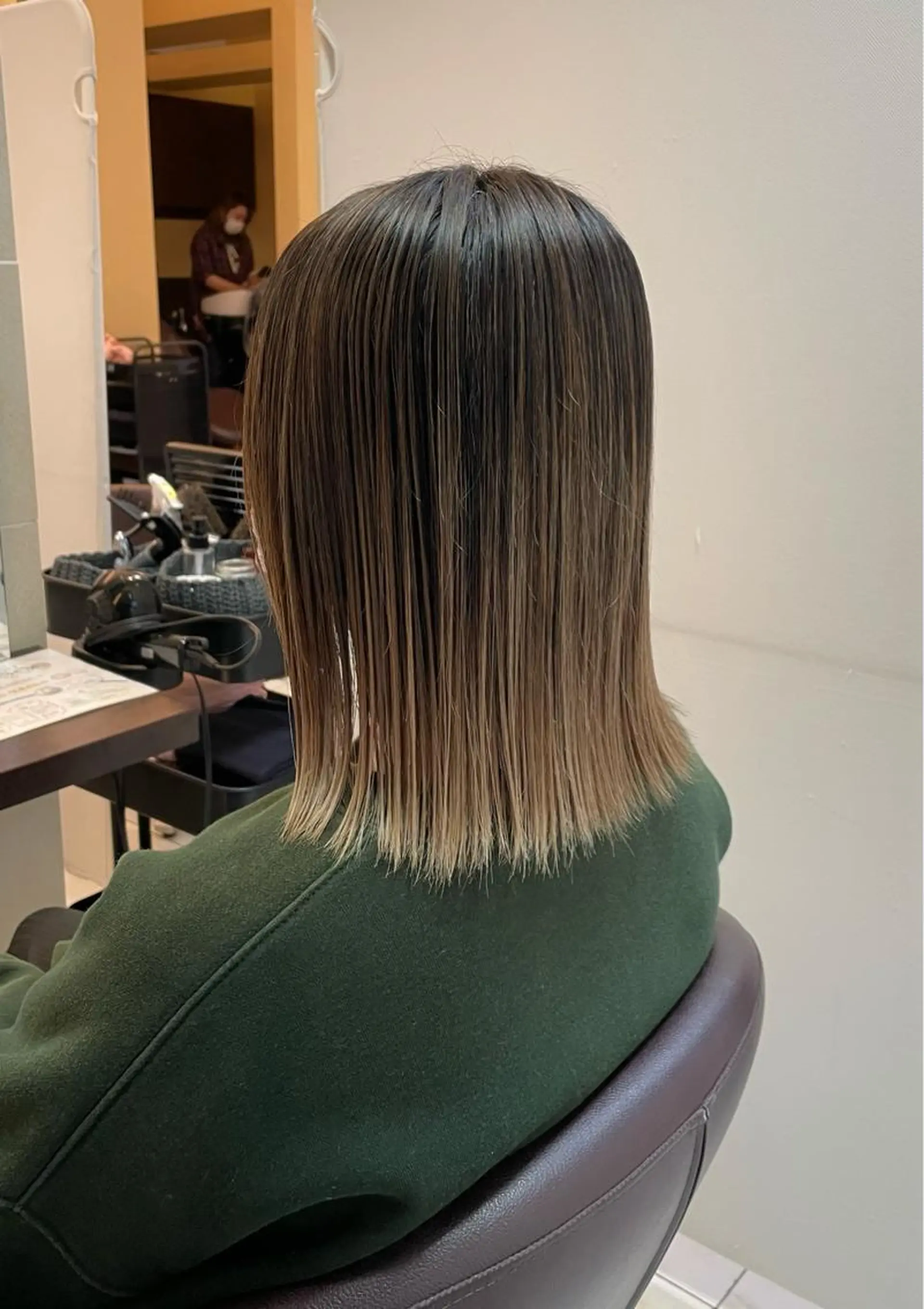 ミディアム カラー パーマ ヘアアレンジ メンズ キッズ 木下 修兵のヘアスタイル