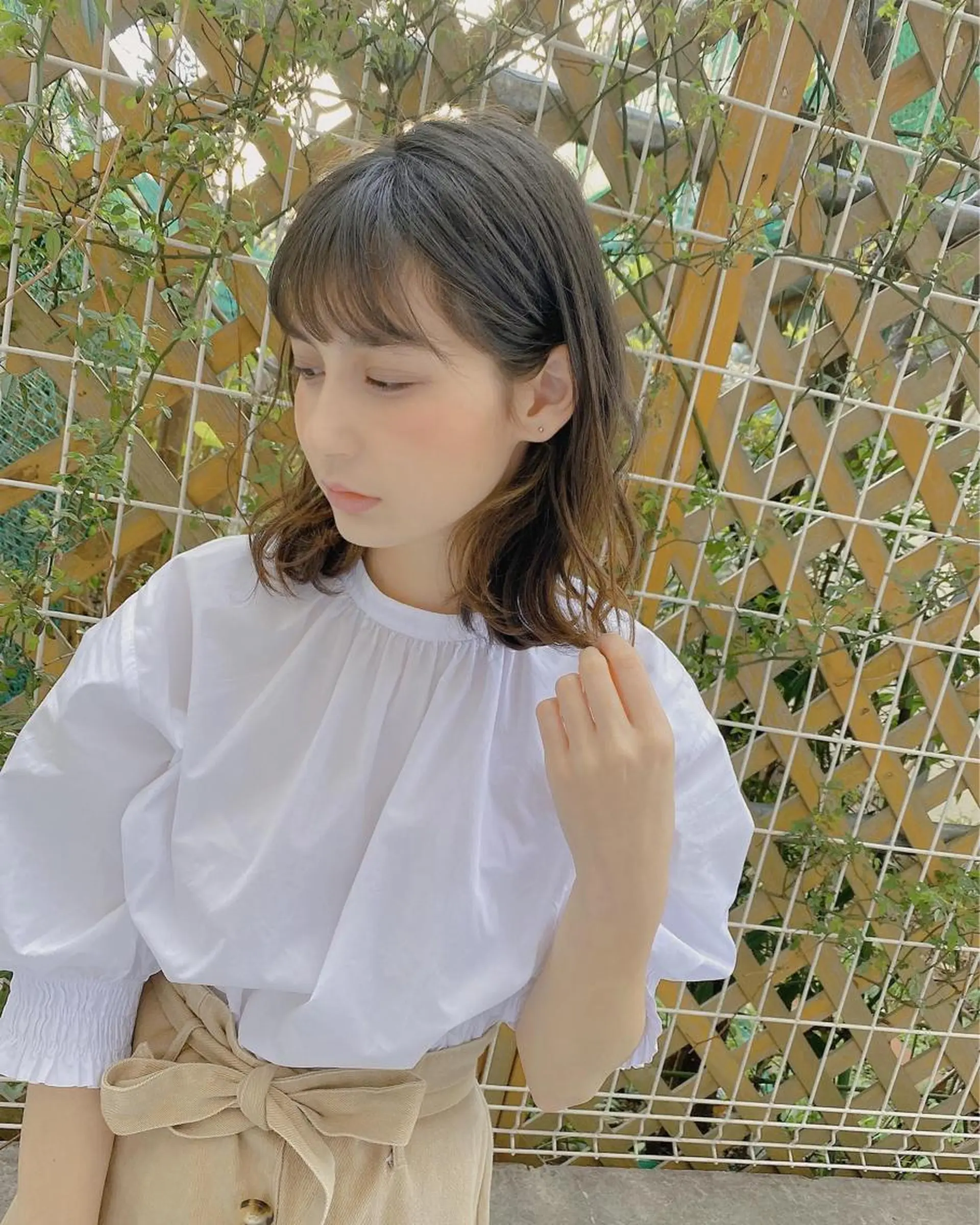 ミディアム カラー ショート、ボブ シマダマサトのヘアスタイル