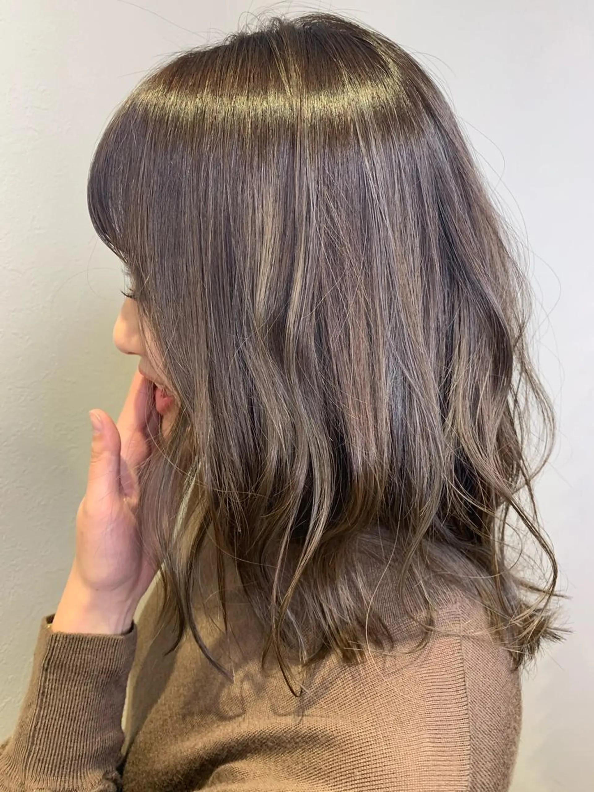 セミロング 髪質改善/縮毛/新宿 🫧SUZUKA🫧のヘアスタイル