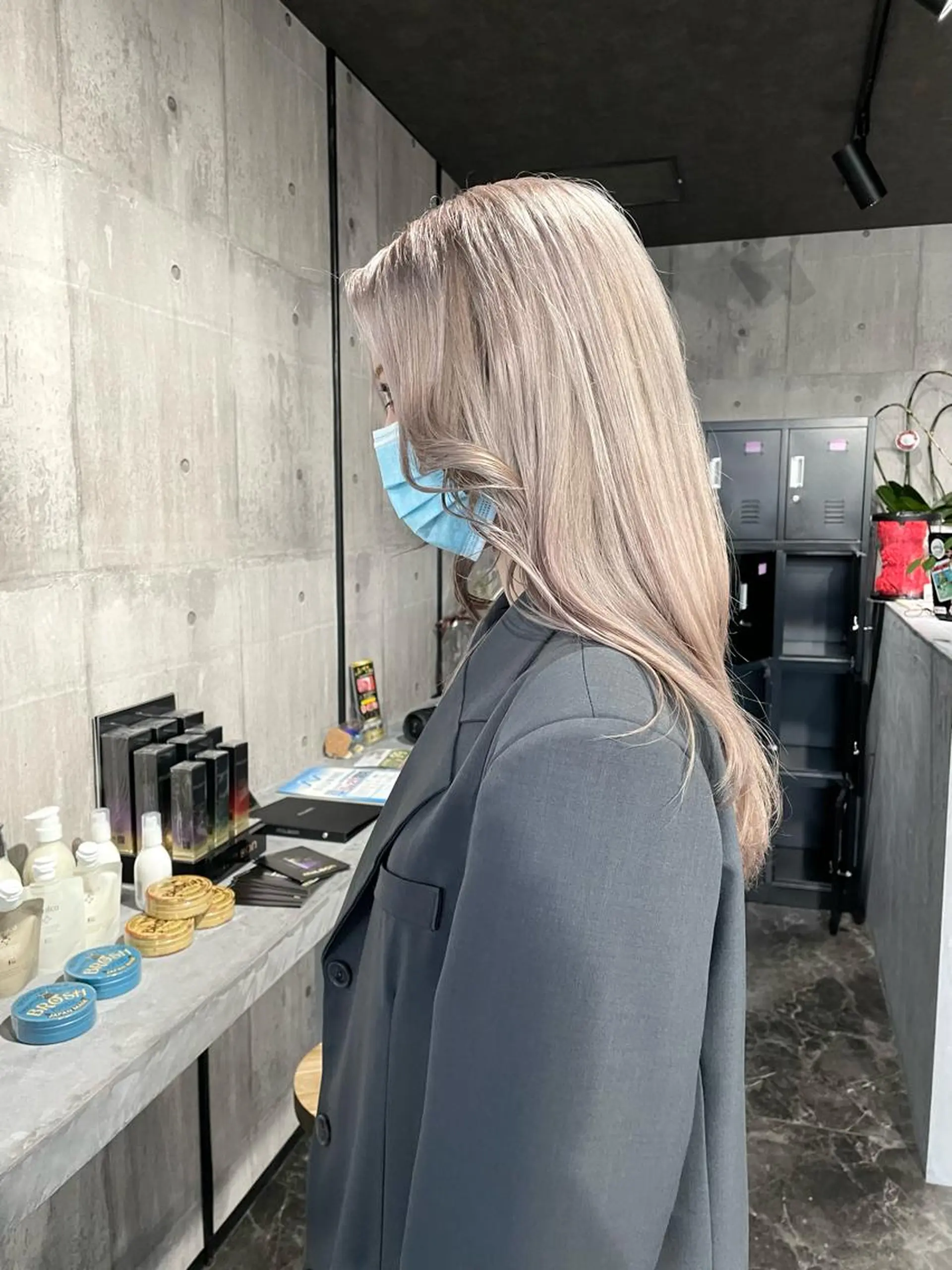 カラー olume(オルメ)所属・山田隆成/韓国カット バレ、ハイライト得意のヘアスタイル