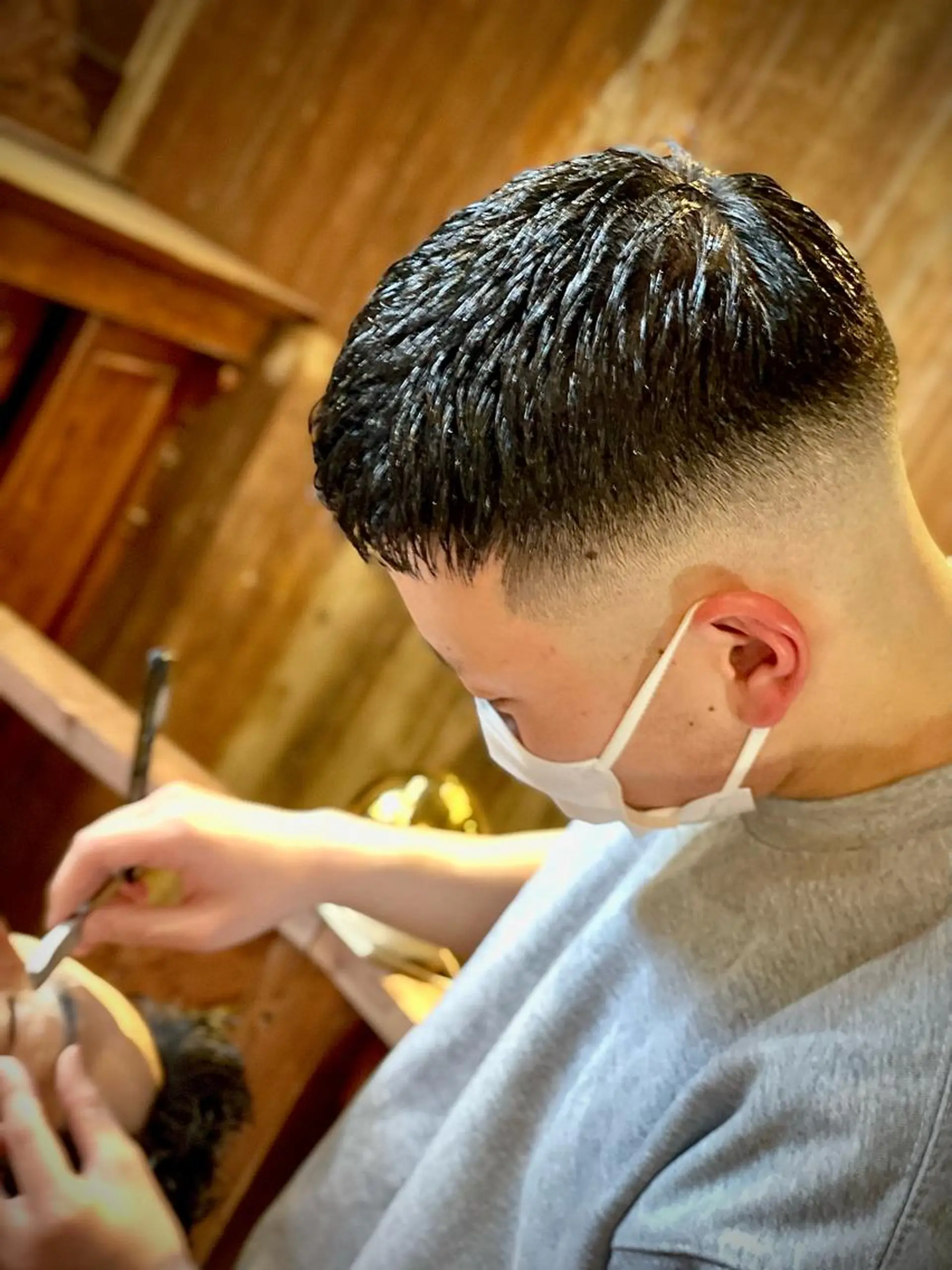 メンズ L.A BARBER SHOP所属・上岡 祐のヘアスタイル