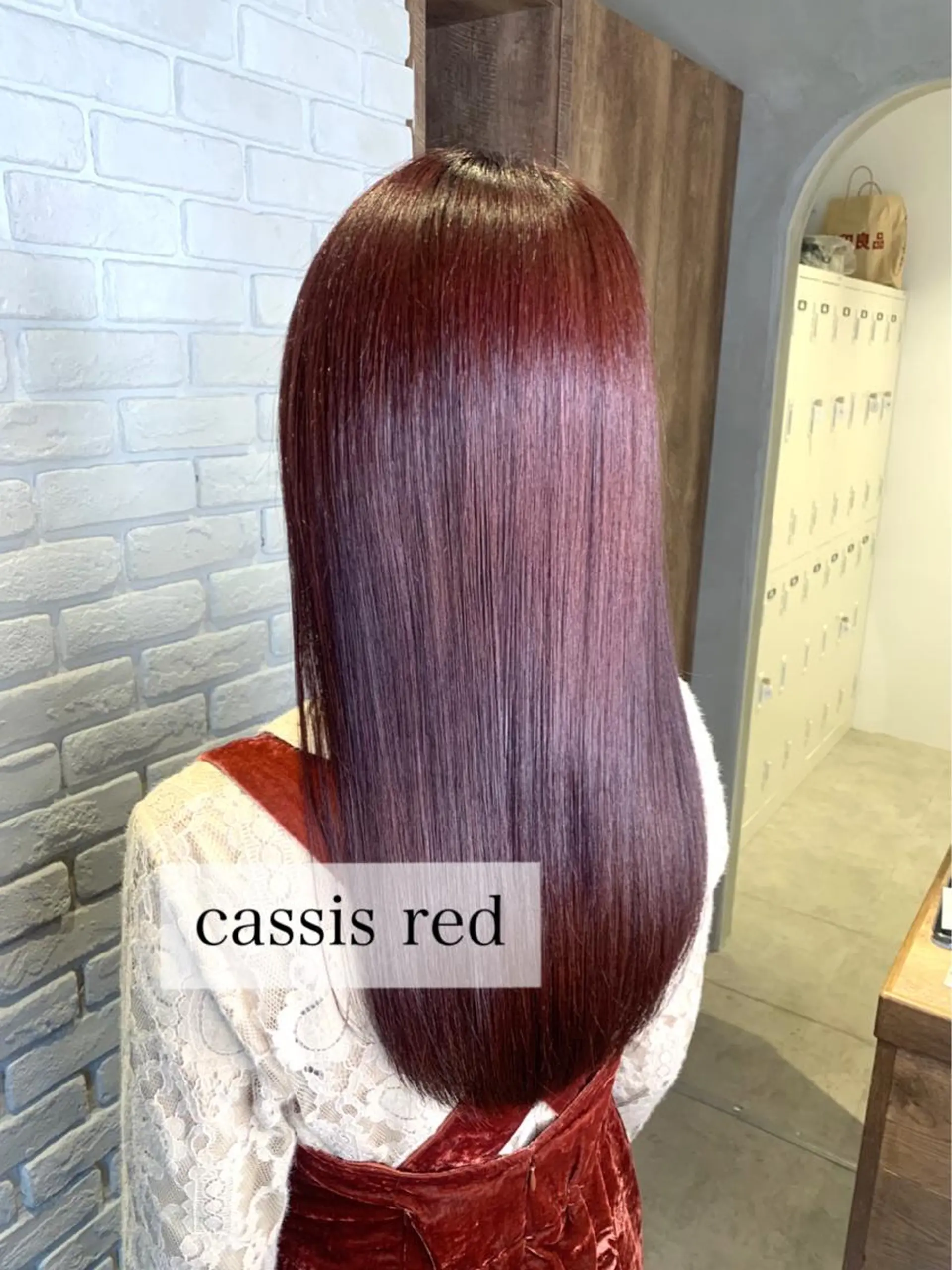 ロング カラー 髪質改善/縮毛矯正 艶カラー/珠聡のヘアスタイル