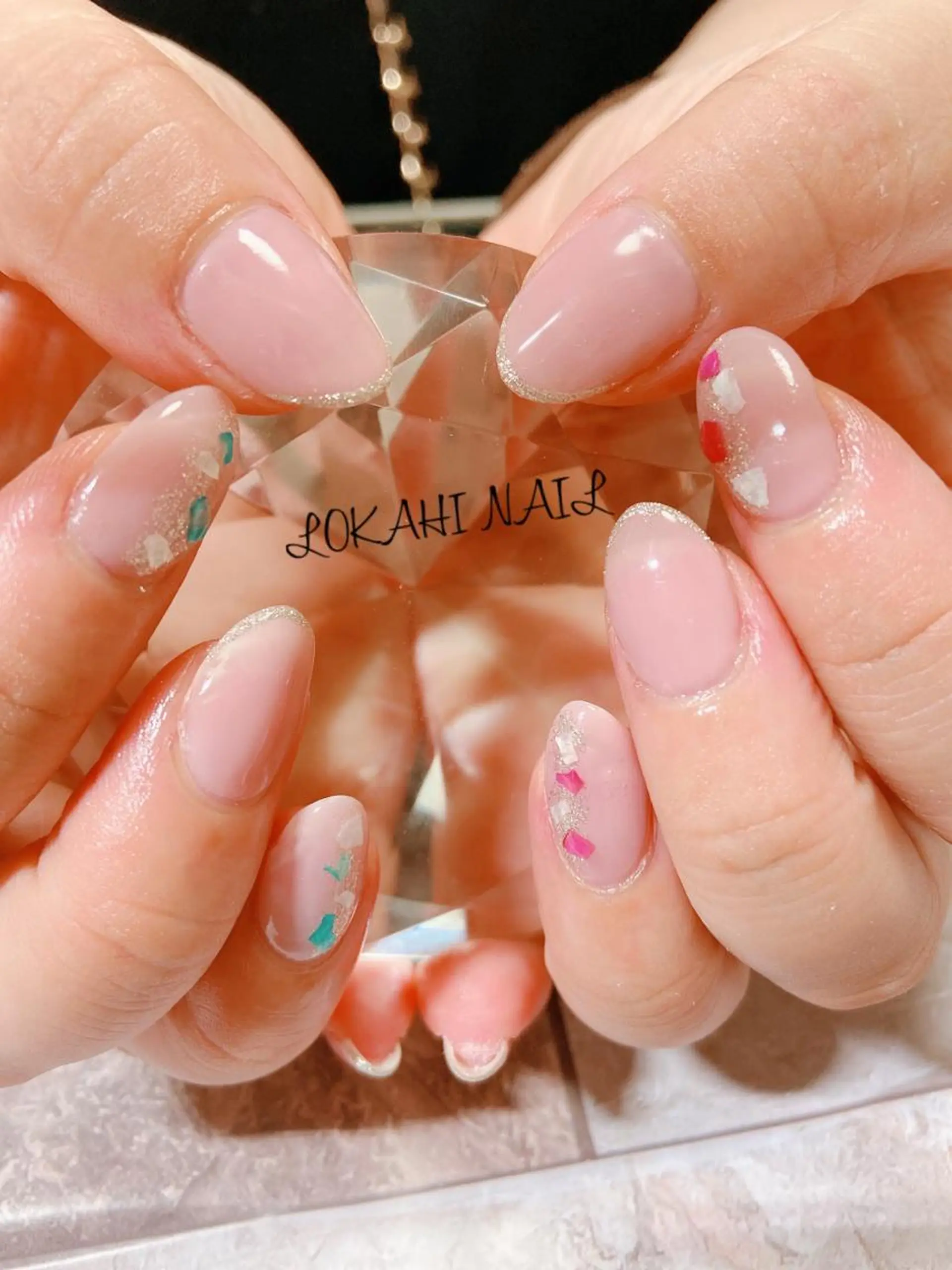 ネイル ハンドネイル フットネイル Lokahi NAILのネイルデザイン