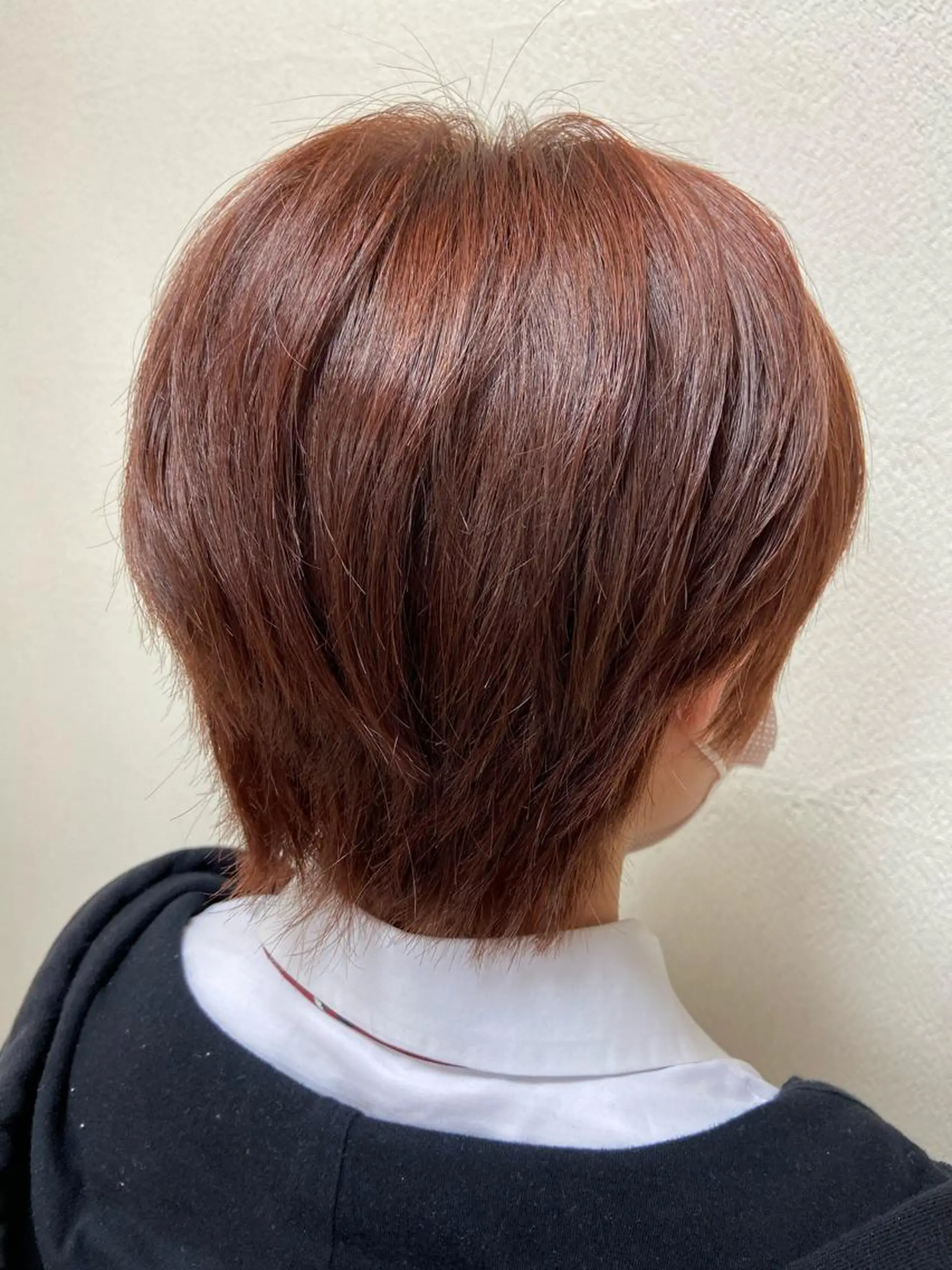 ショート カラー ブリーチ ブリーチなしカラー ヘアカラー トリートメント 菊地 美憂のヘアスタイル