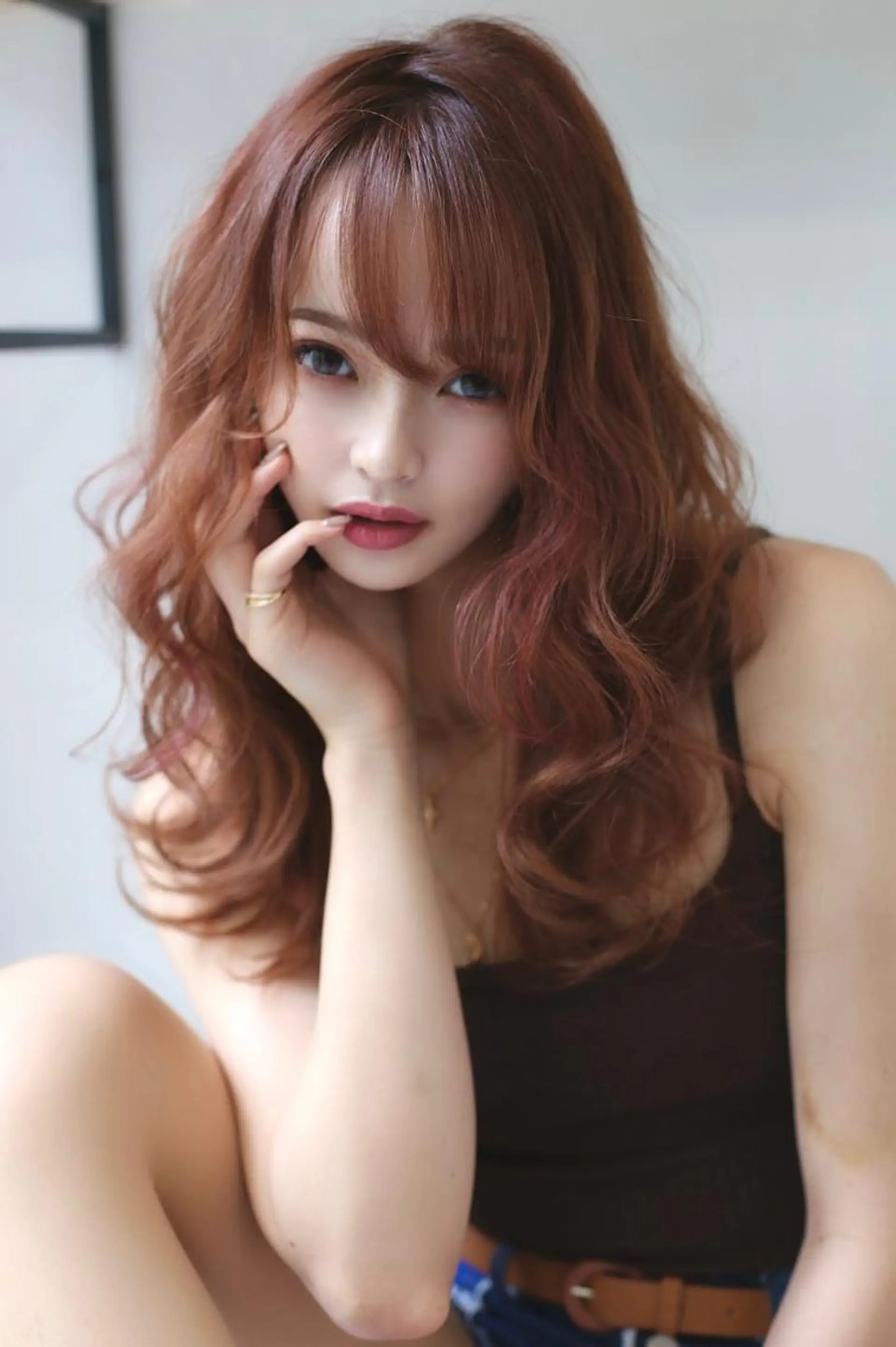 ロング ヘアアレンジ カラー 💎lino _by _ACNE💎 🧸のヘアスタイル