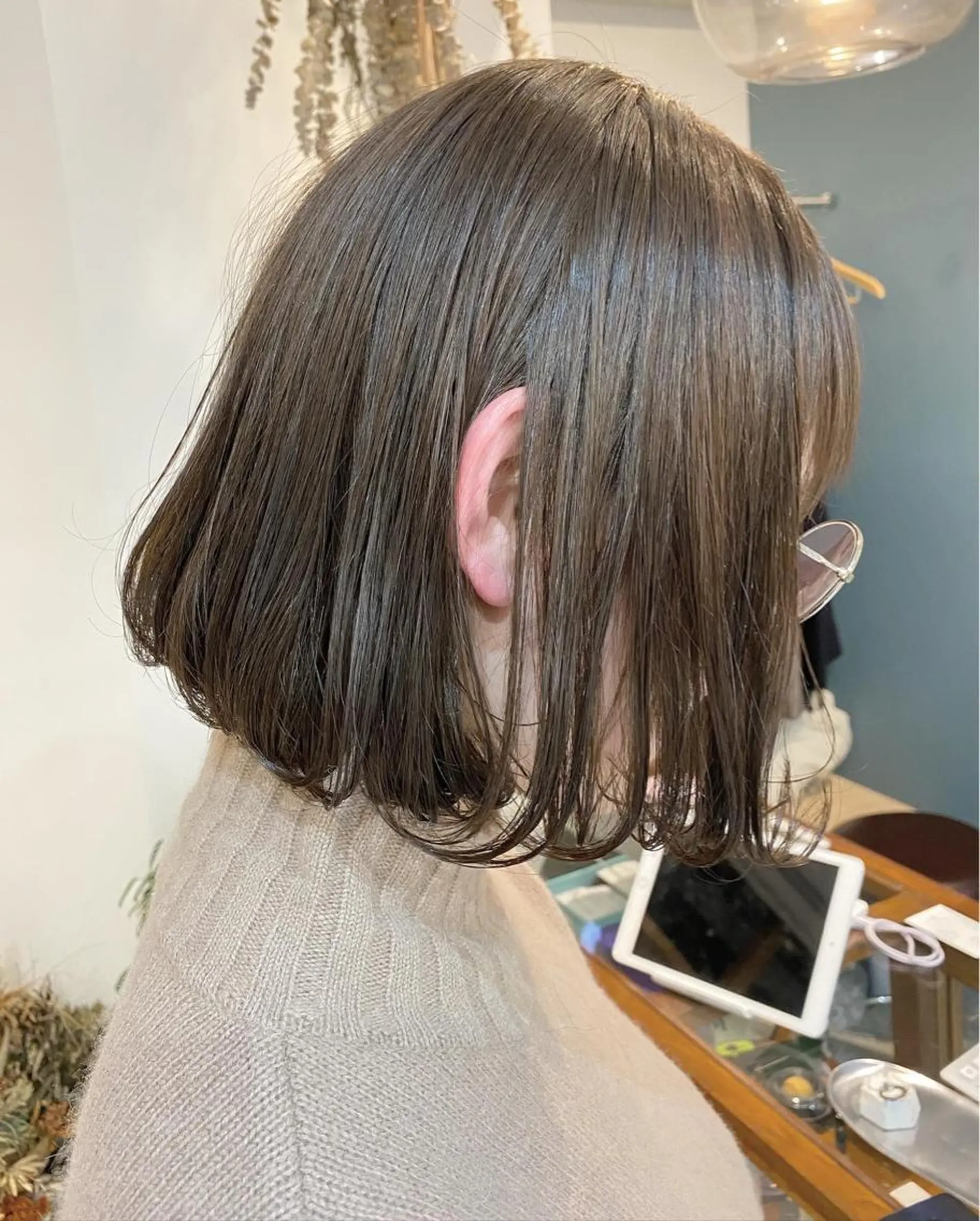 ショート カラー パーマ 髪質改善 縮毛矯正 トリートメント OVER→三軒茶屋 /縮毛矯正・髪質改善のヘアスタイル