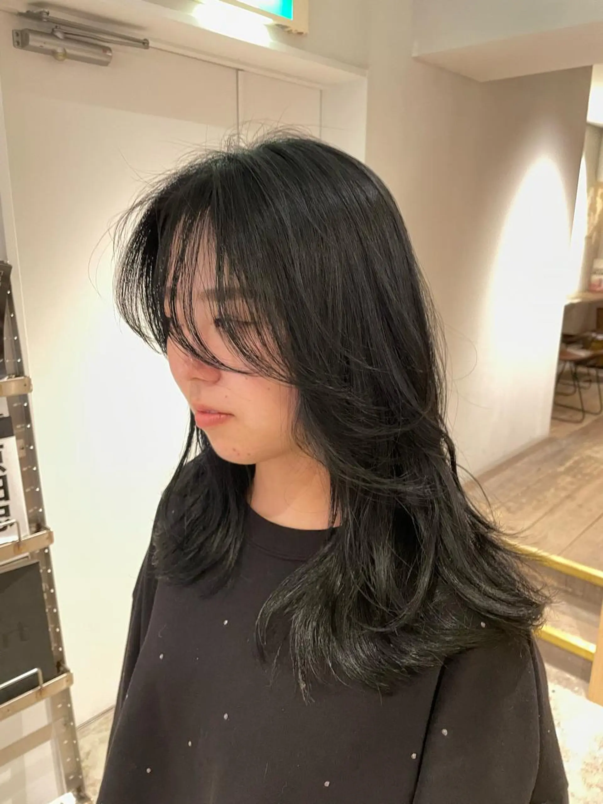 ロング カラー 🤍透明感カラー/ レイヤー/SUのヘアスタイル