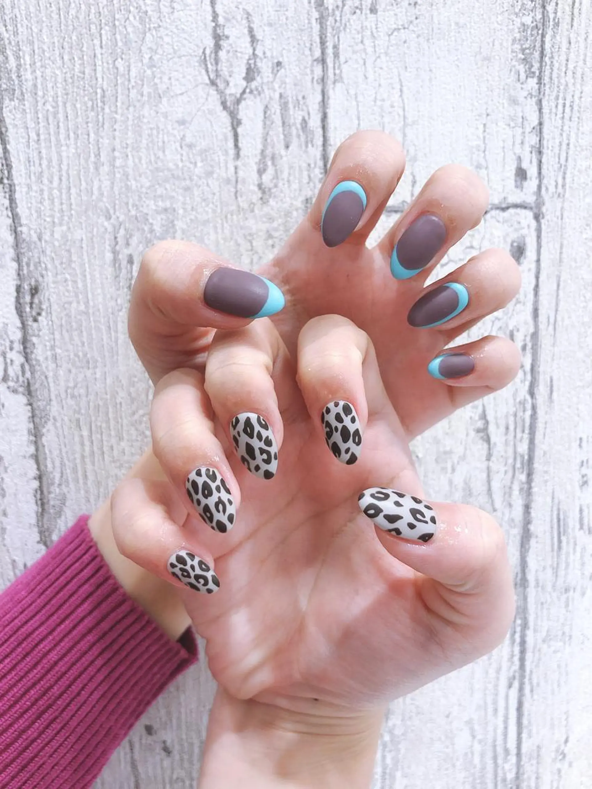 ネイル マットネイル ハンドネイル キュピット💎 SAITOのネイルデザイン