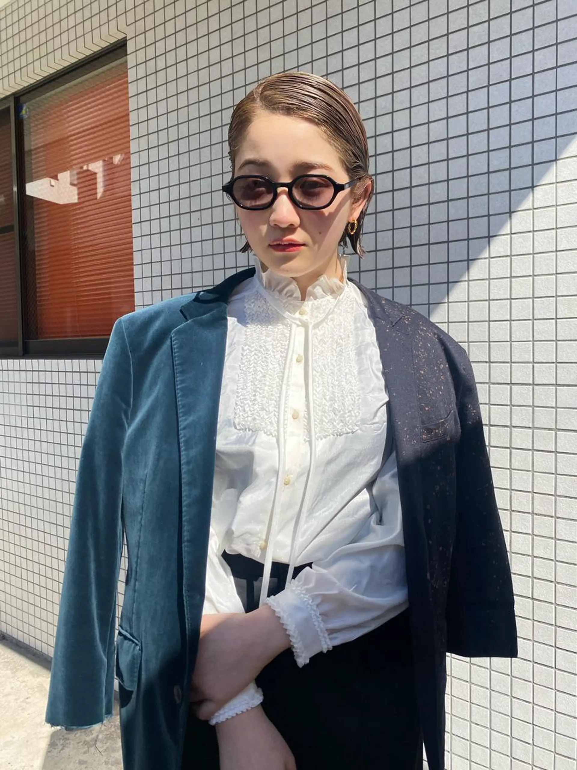 ショート カラー chiharu ボブ/レイヤーのヘアスタイル