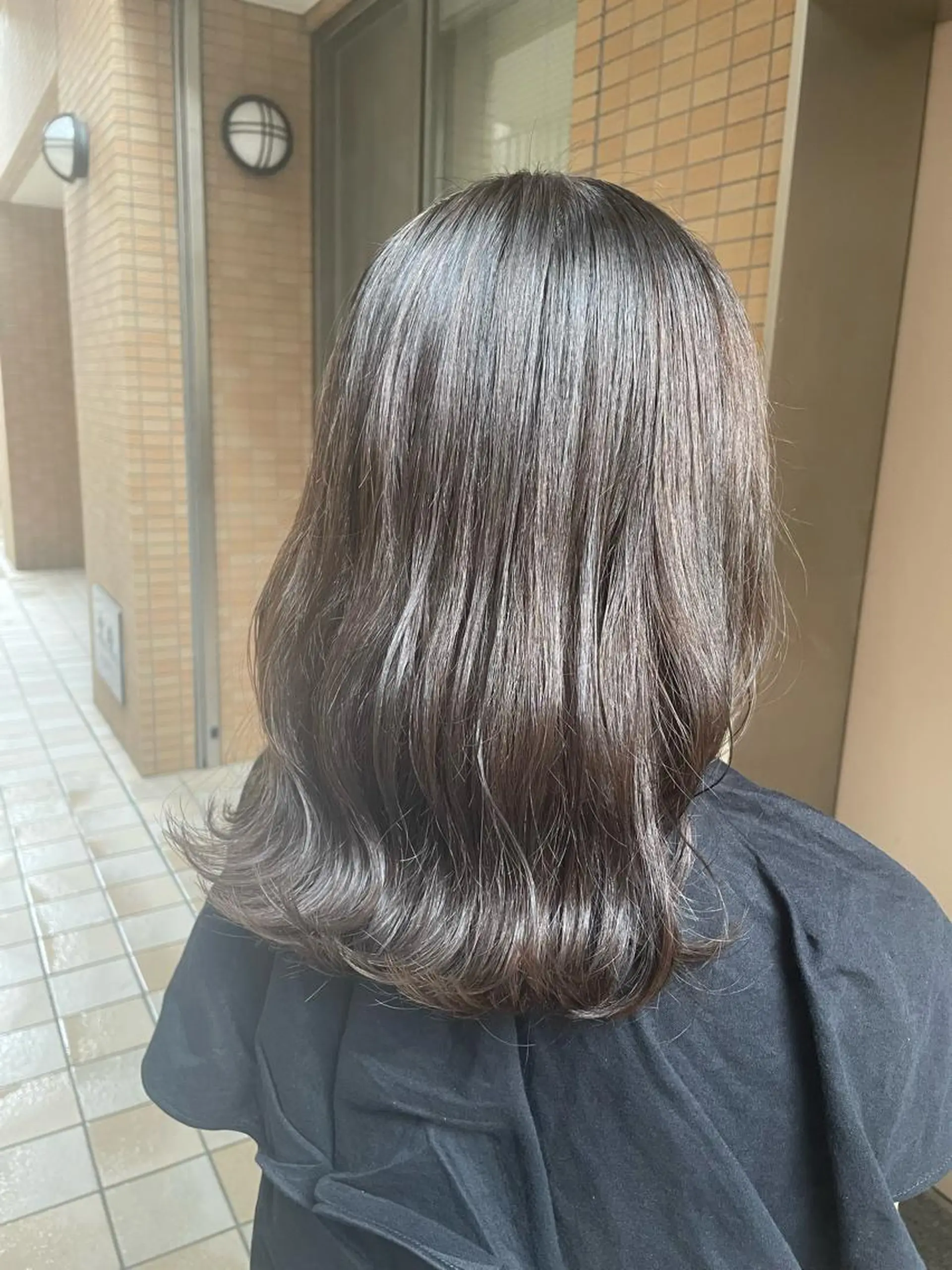 カラー MIKU ナチュラルヘア✂️✨のヘアスタイル