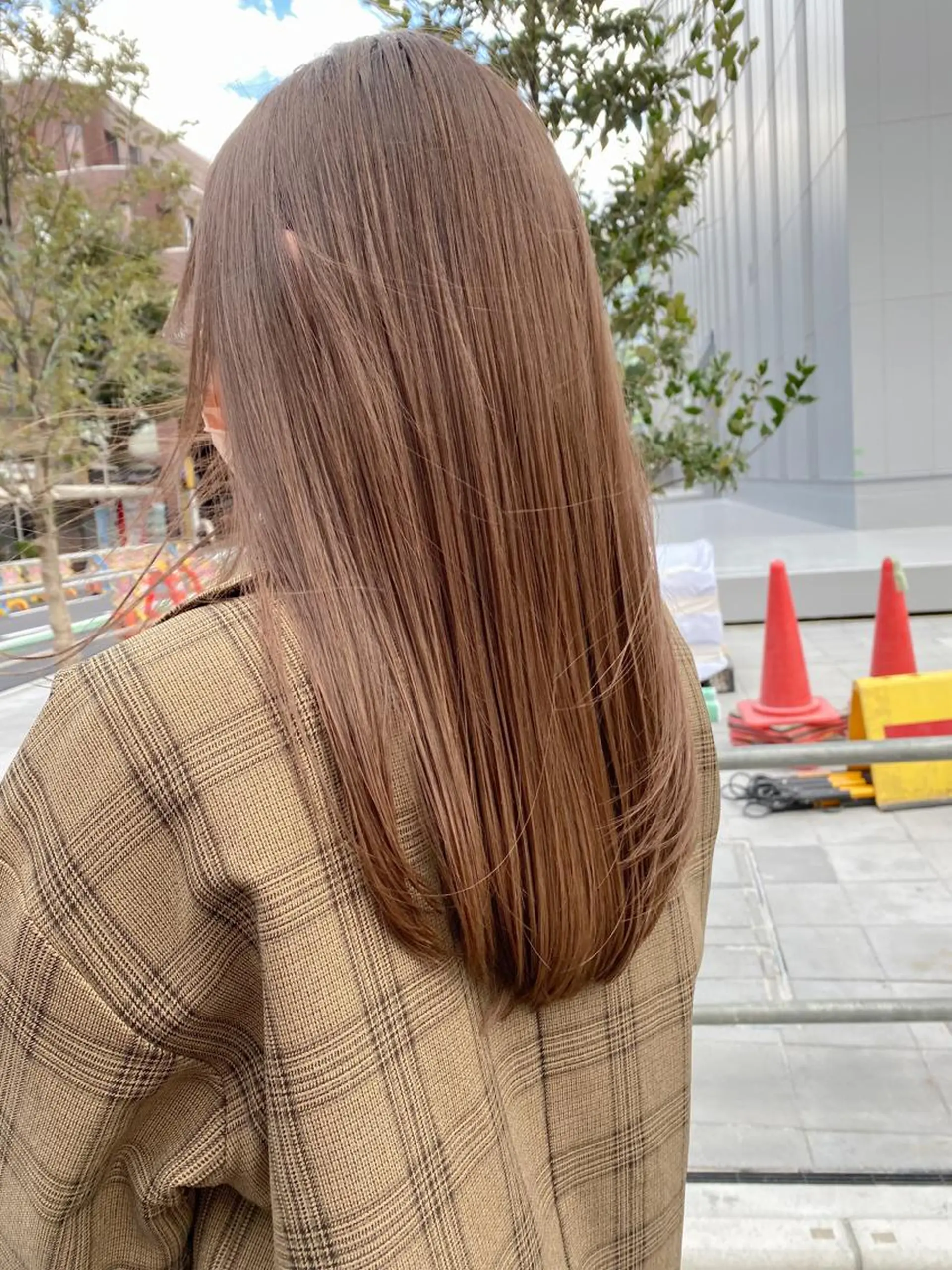 ロング カラー Joule銀座 石山あやのヘアスタイル