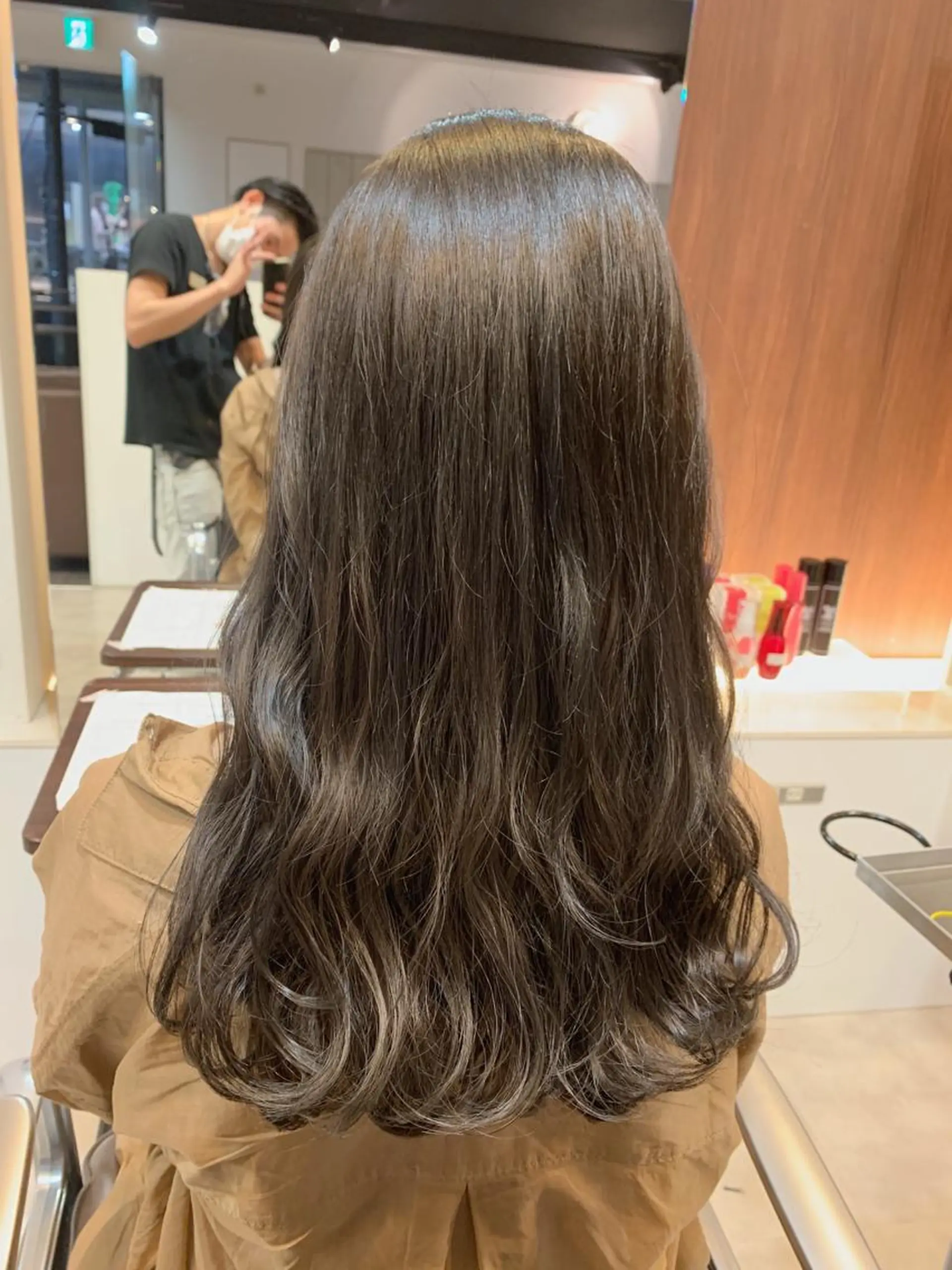 ロング メンズパーマ/難波/ 心斎橋　室園亮佑のヘアスタイル