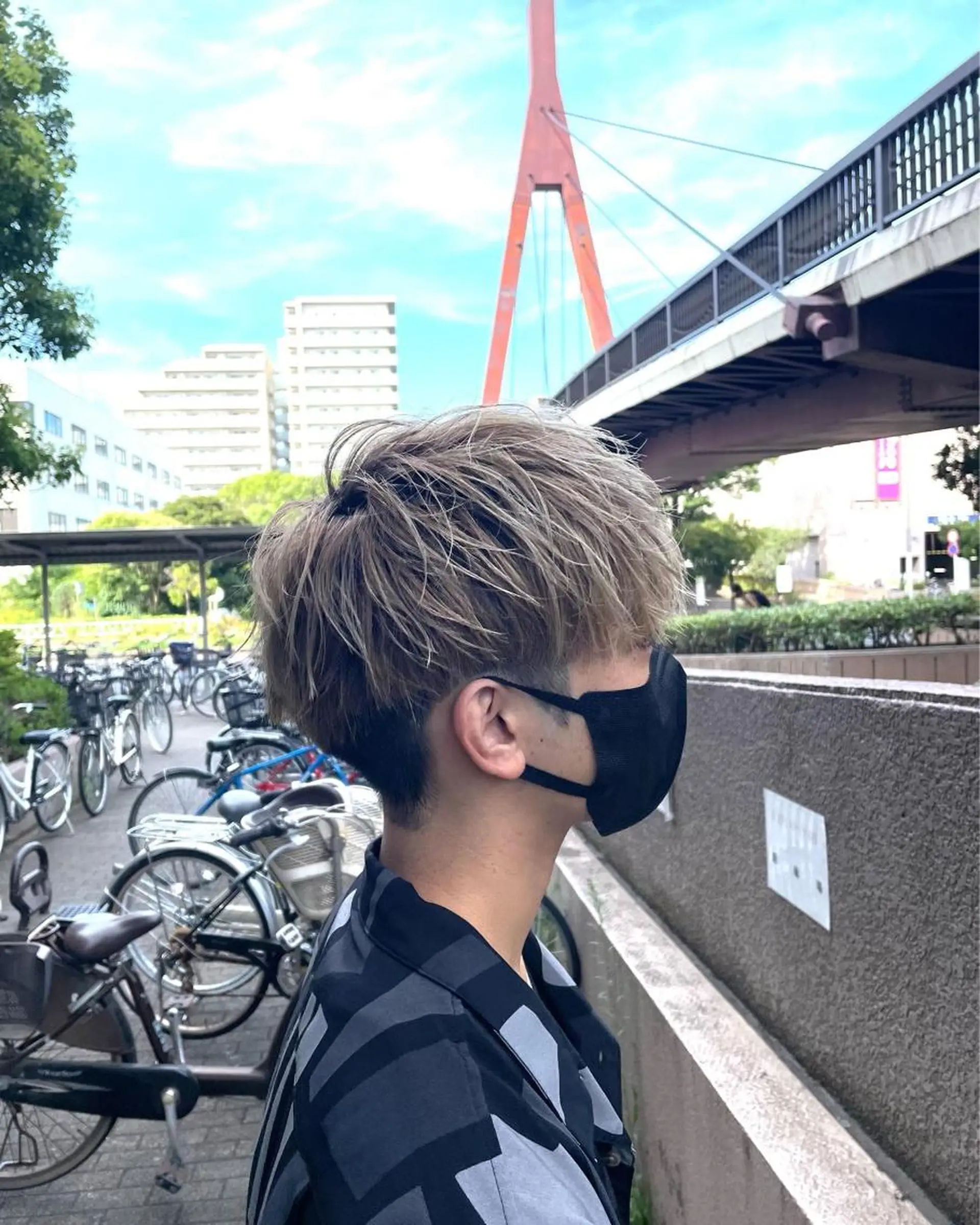 パーマ メンズ 金井 郁弥のヘアスタイル