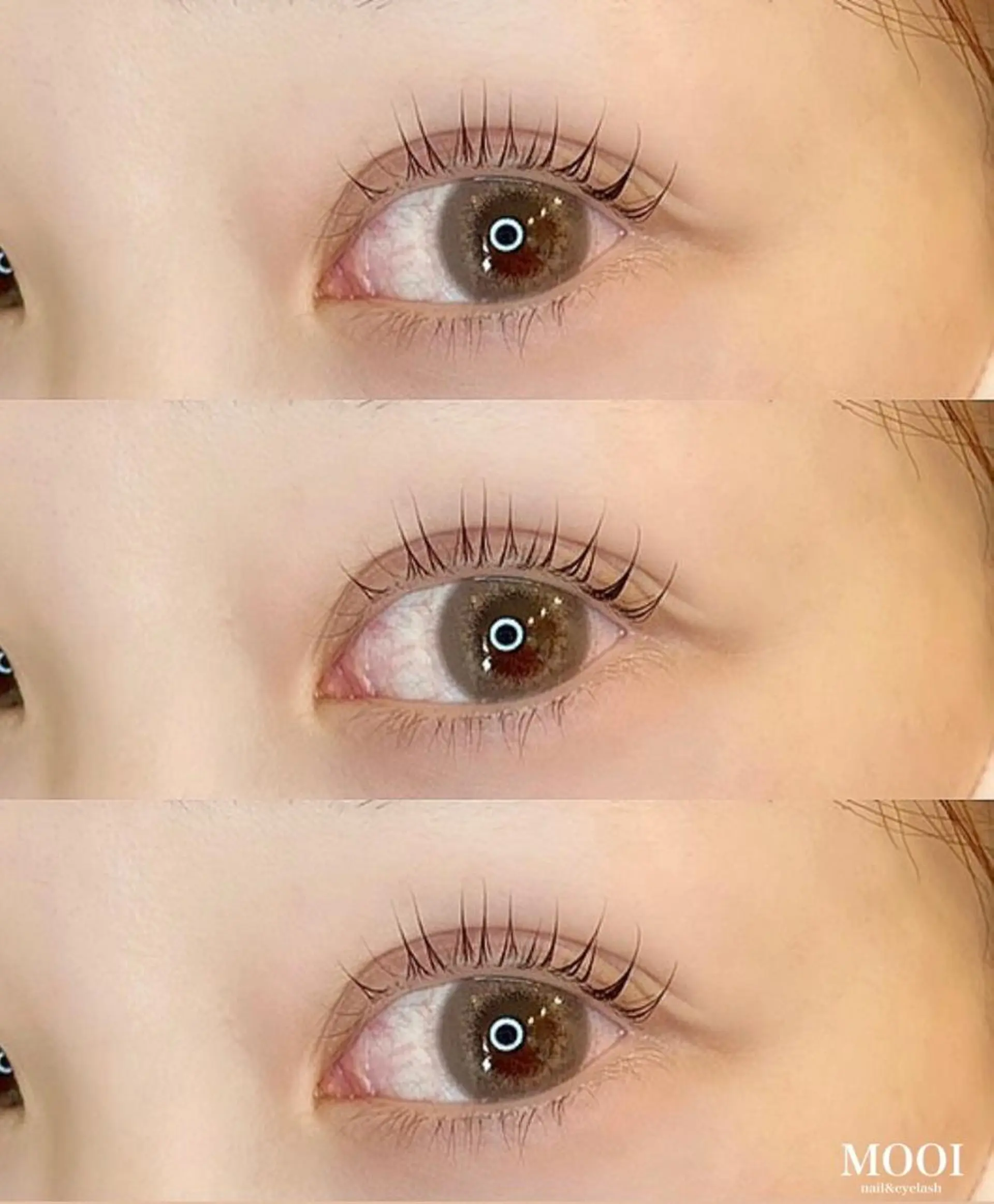 マツエク・マツパ 一重×まつ毛パーマ noel nagi 🎀🫧のマツエク・マツパデザイン