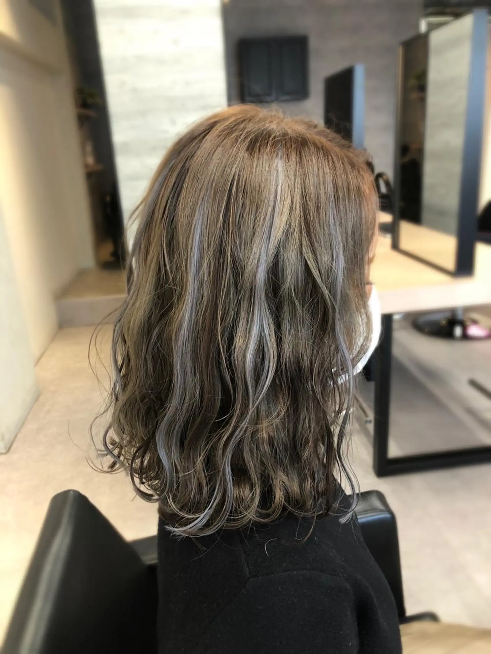 ミディアム エクステ ハイライト 🪞個室サロン/韓国 艶髪/keito🪞のヘアスタイル