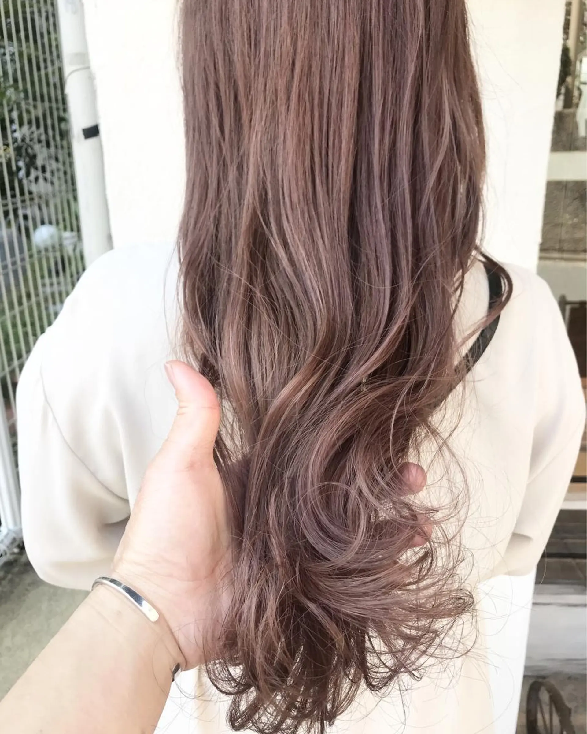 セミロング ヘアカラー トリートメント Musiiik hairのヘアスタイル