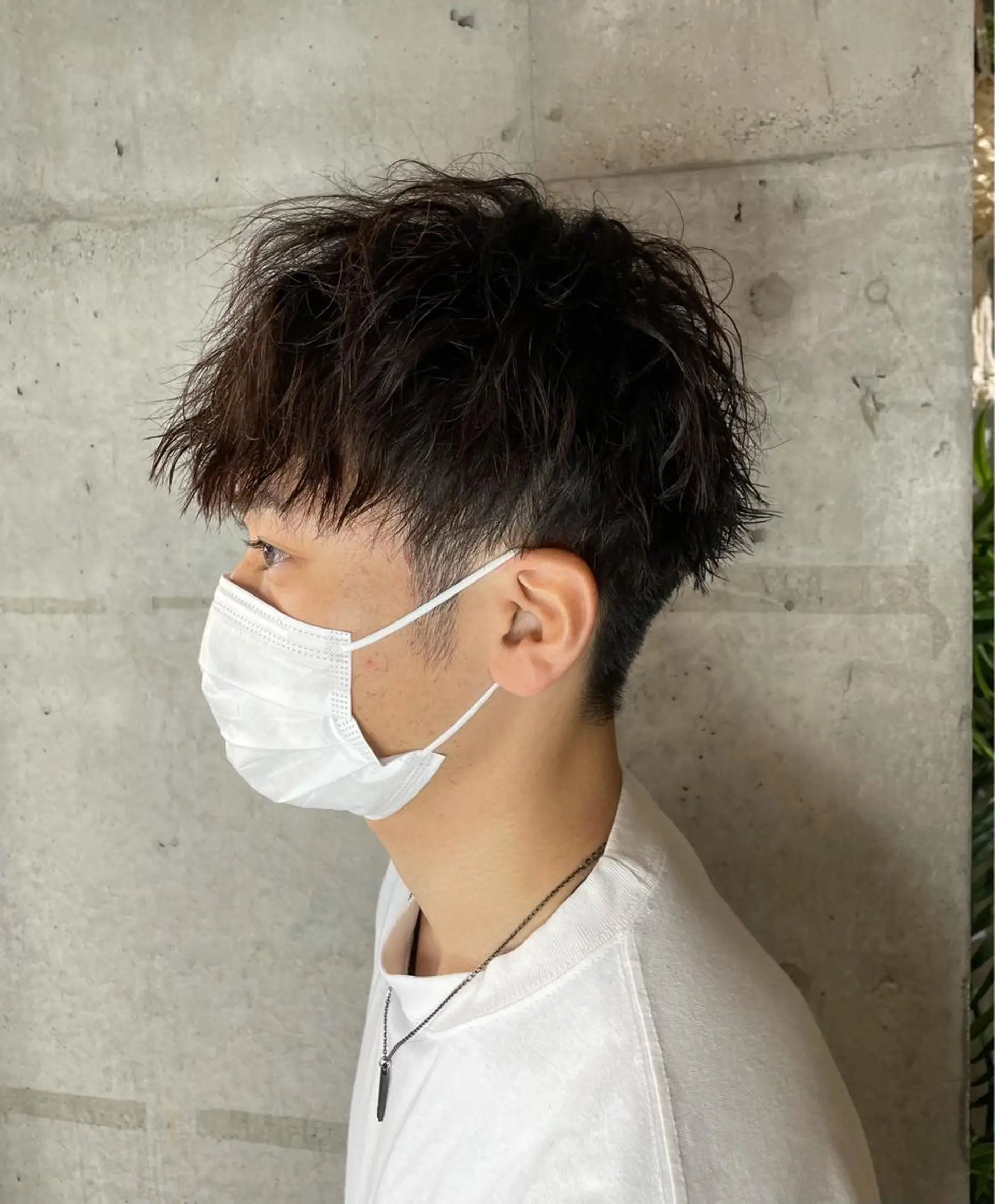 メンズ マッシュ フリーランスシェアサロンルレイル所属・心斎橋/メンズ /ルレイル/地形真希のヘアスタイル