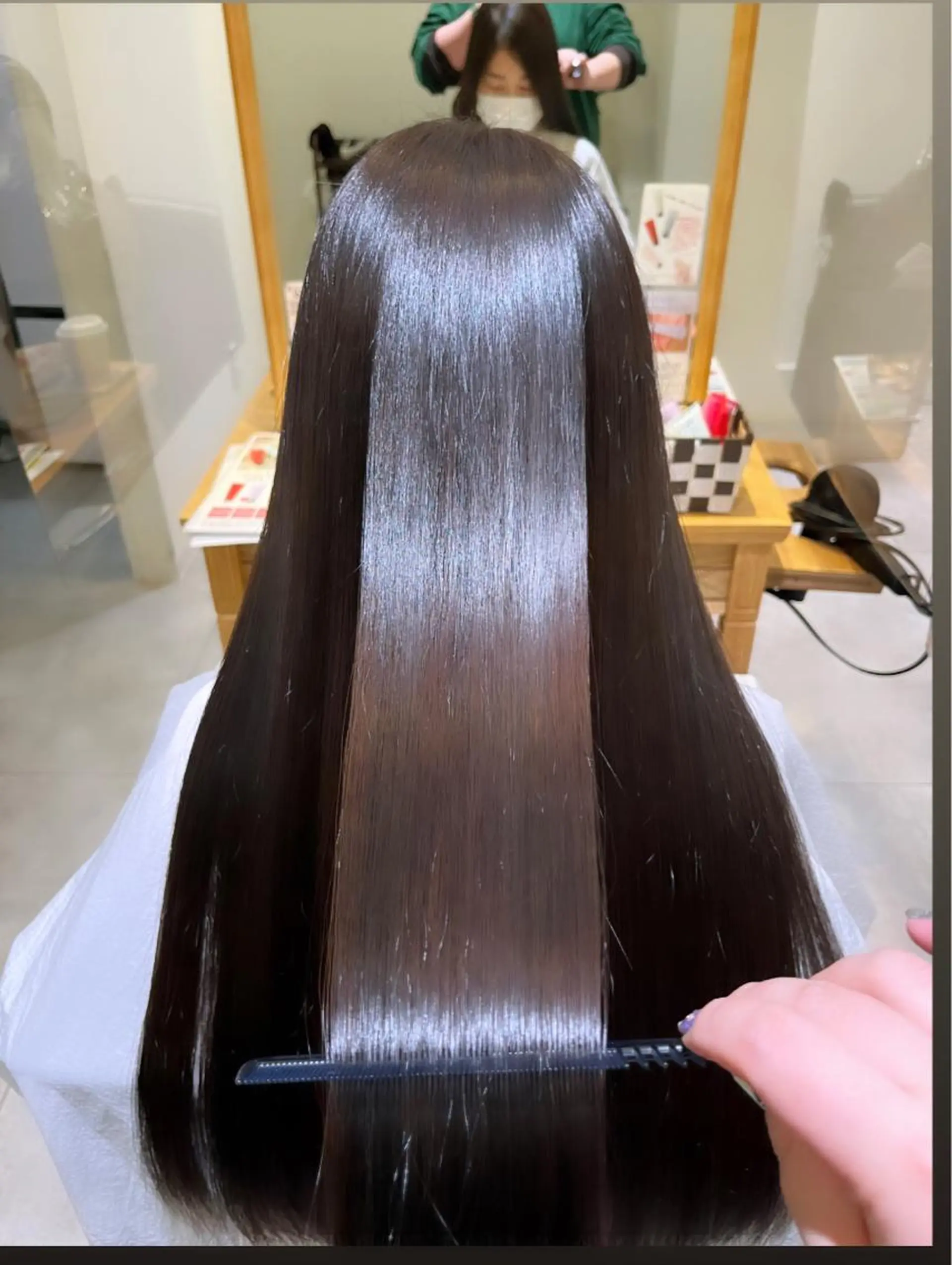 ロング カラー 髪質改善 BLENDby happiness所属・KAORU/絹髪 /髪質改善/奈良のヘアスタイル