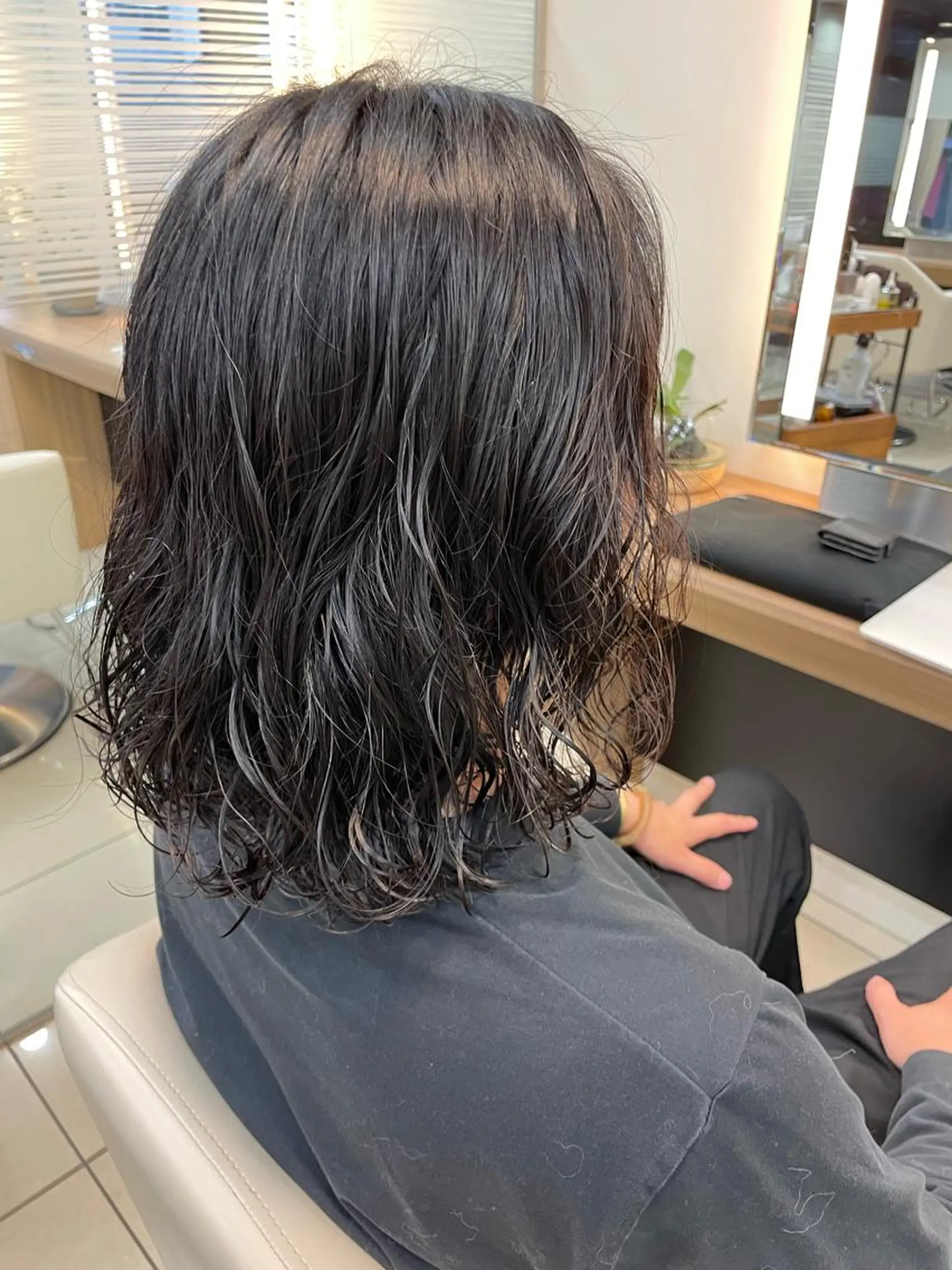 パーマ カット パーマ ボブ/透明感 カラー /風花のヘアスタイル