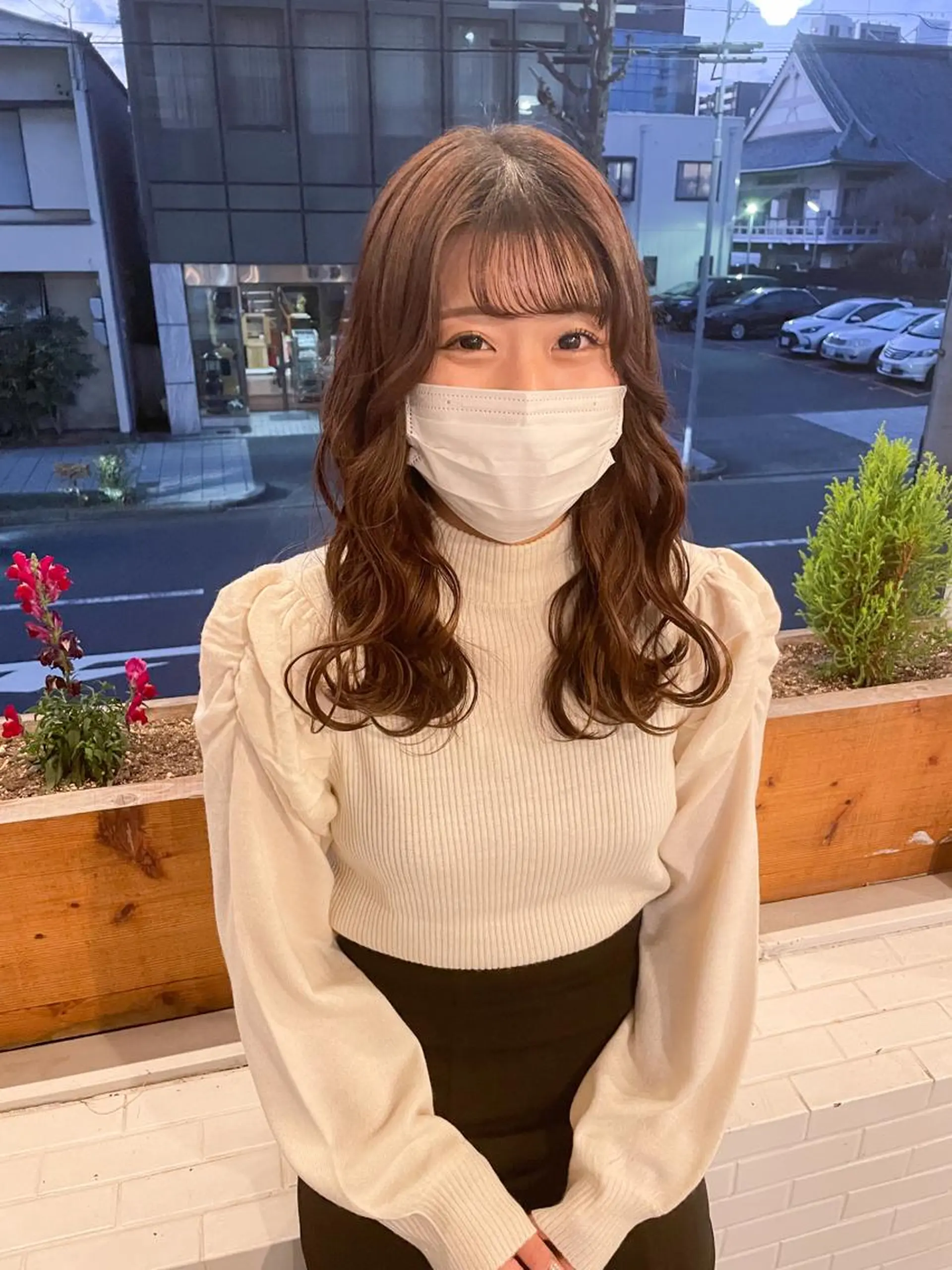 ロング COMILE 🌼 SUZUKAのヘアスタイル