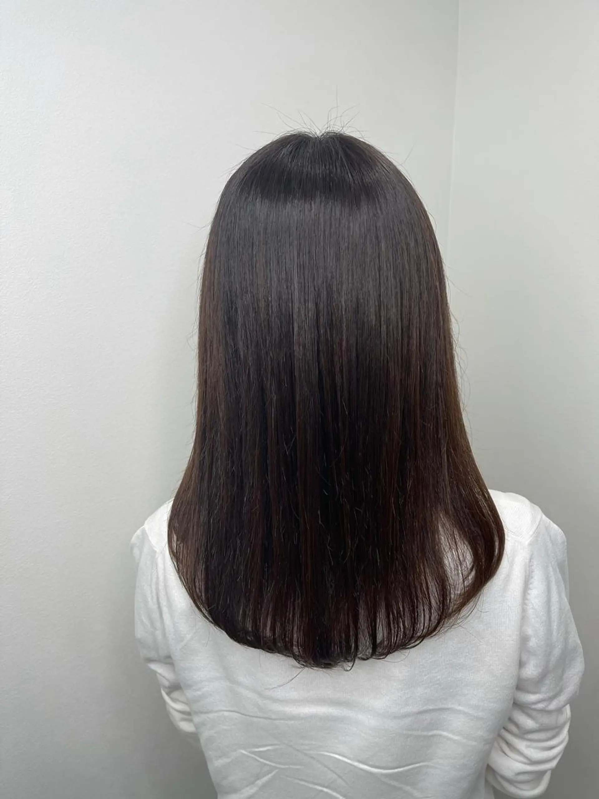 セミロング トリートメント &chaLme   心斎橋所属・emi/髪質改善/ 韓国風/艶カラーのヘアスタイル