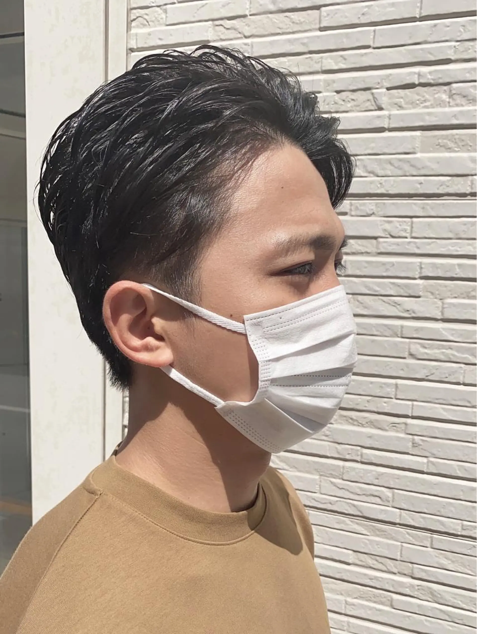 ショート カラー パーマ ヘアアレンジ メンズ SHUN メンズパーマのヘアスタイル