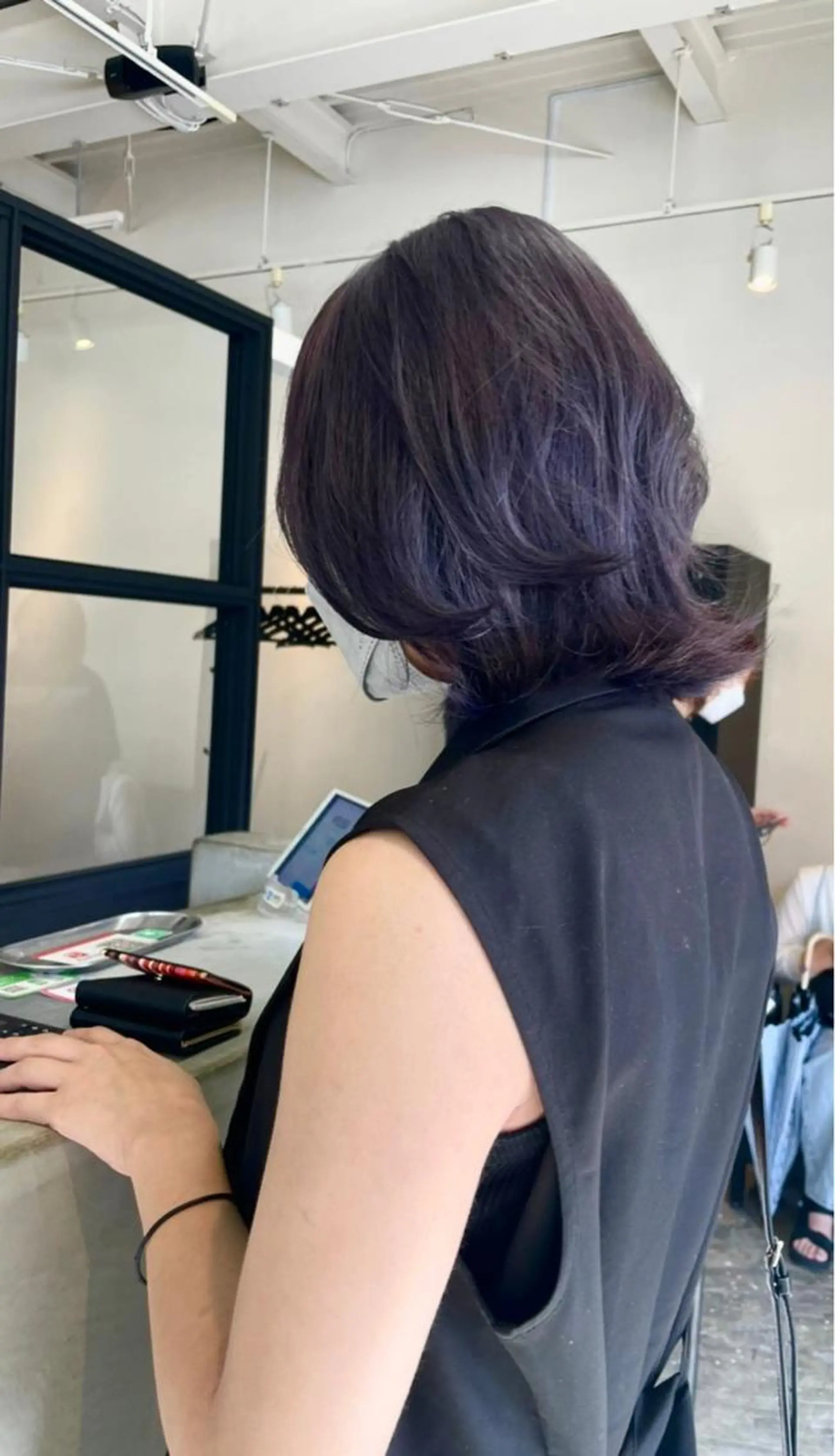 カラー ラベンダーカラー Shousui Mutsumiのヘアスタイル