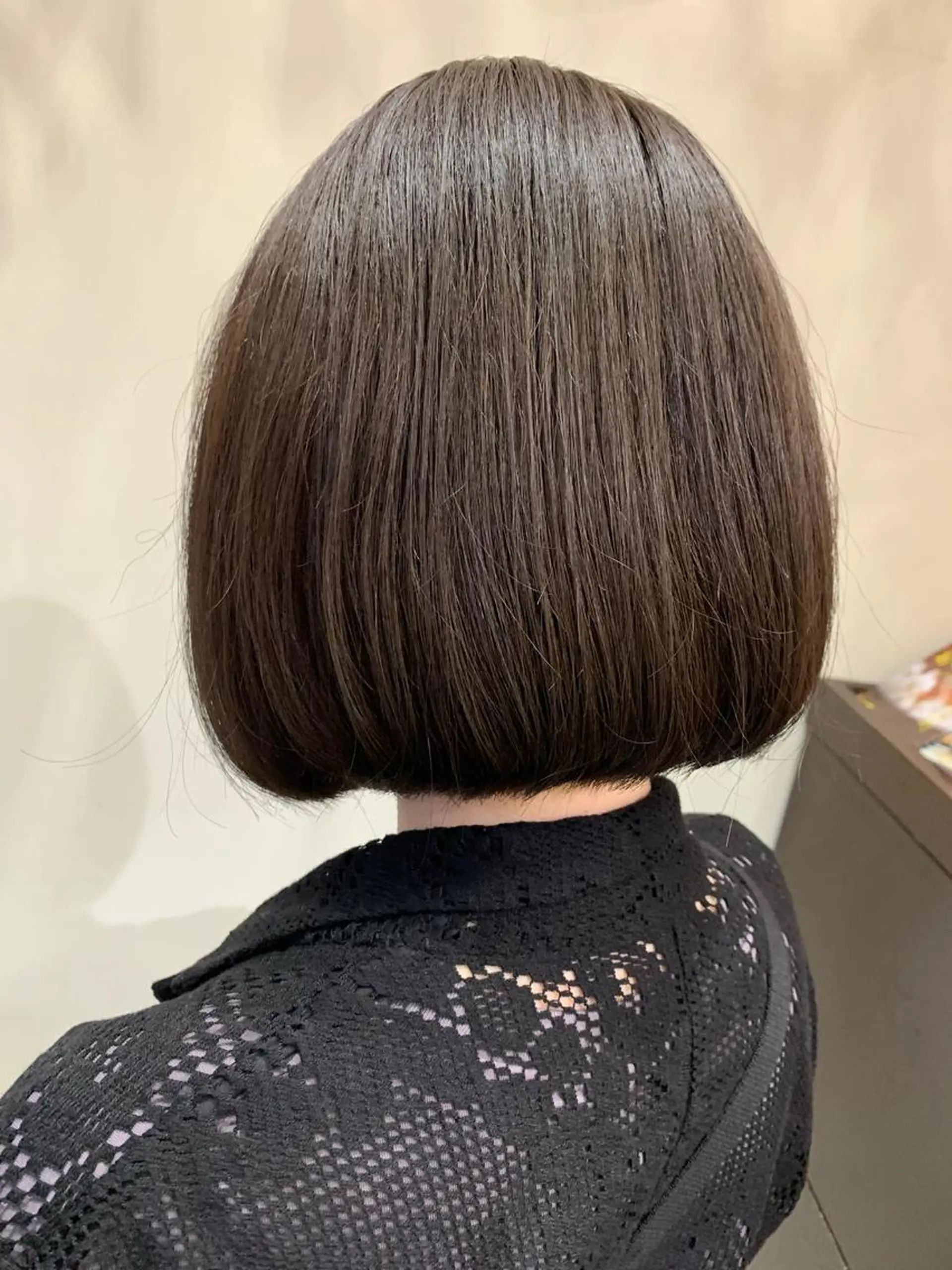 ミディアム ボブ くせ毛 ヘッドスパ/栄 /久屋大通/岡戸のヘアスタイル