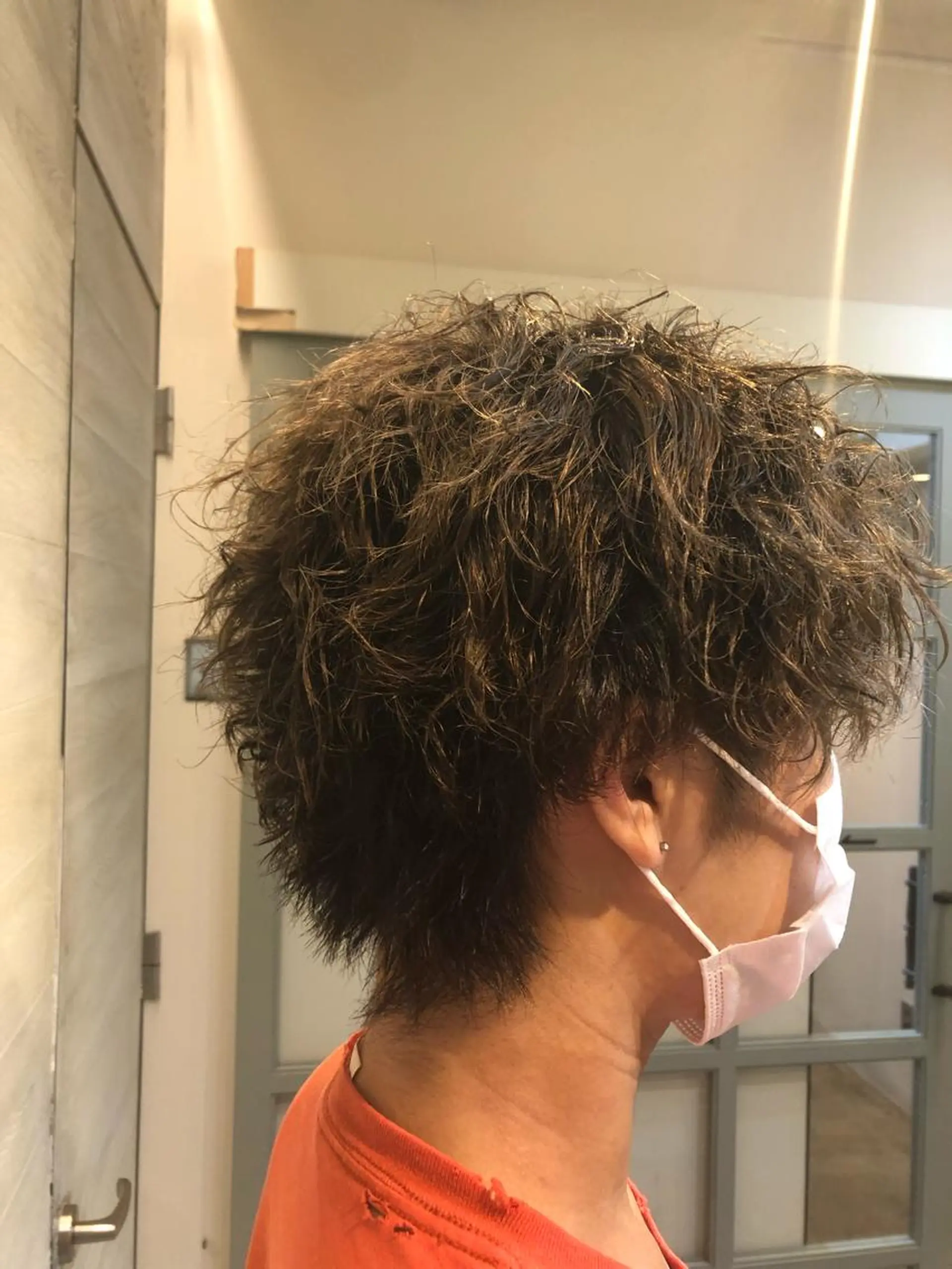 ショート パーマ メンズ カット ヘアカラー パーマ指名👑No. 1/koutaのヘアスタイル