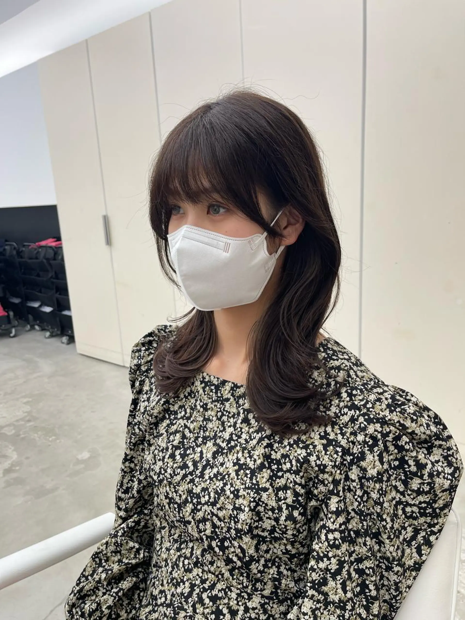 ミディアム 顔周りカット 韓国風ヘア レイヤーカット カット ヘアカラー トリートメント noe tton 【ノエ トトン】所属・だいや/メンズパーマ メンズカット/名古屋のヘアスタイル