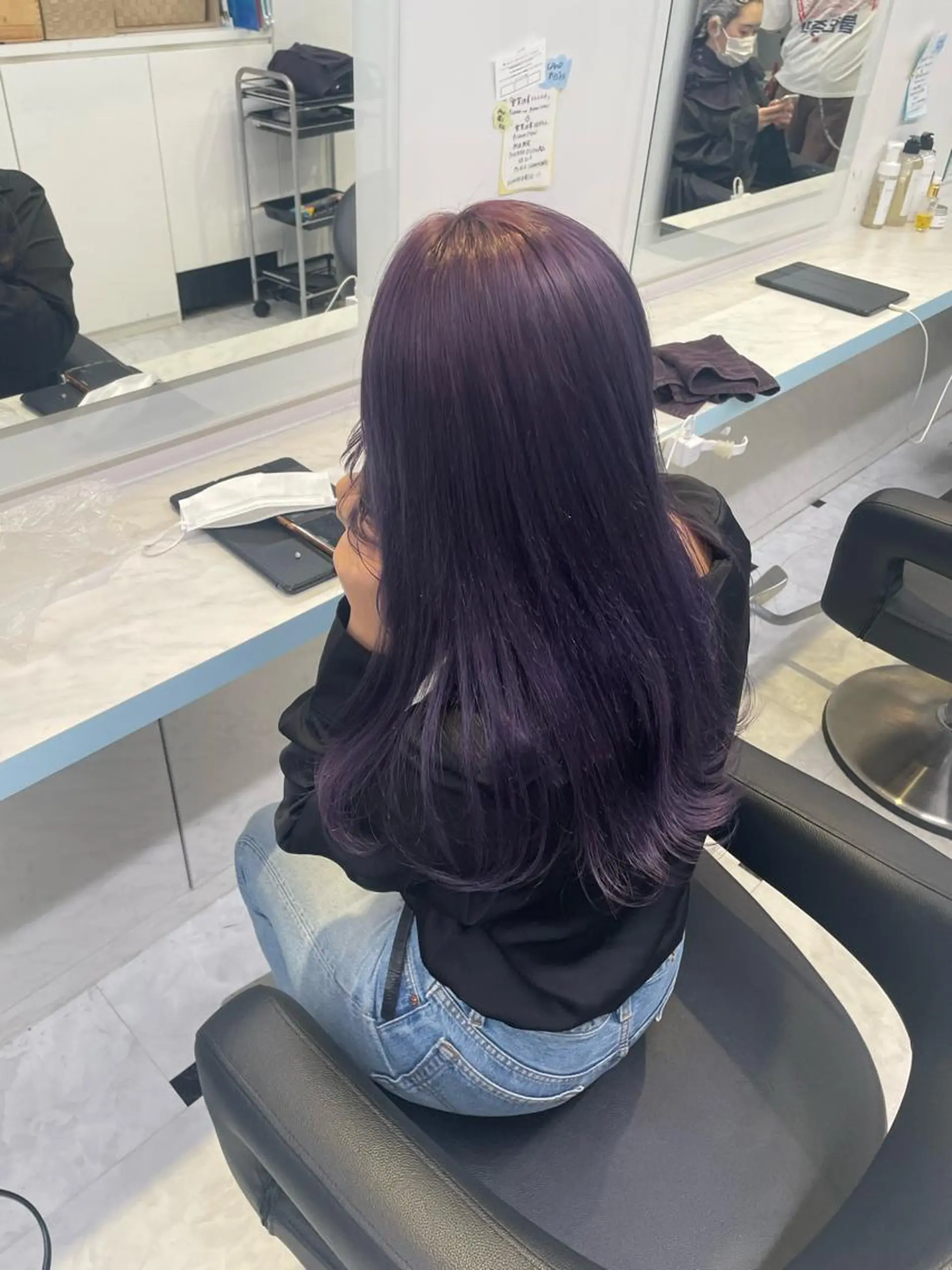 ミディアム カット ヘアカラー トリートメント サロウィン新宿三丁目East所属・💕冬モテ×上品色気 モテヘア💕山田航介のヘアスタイル