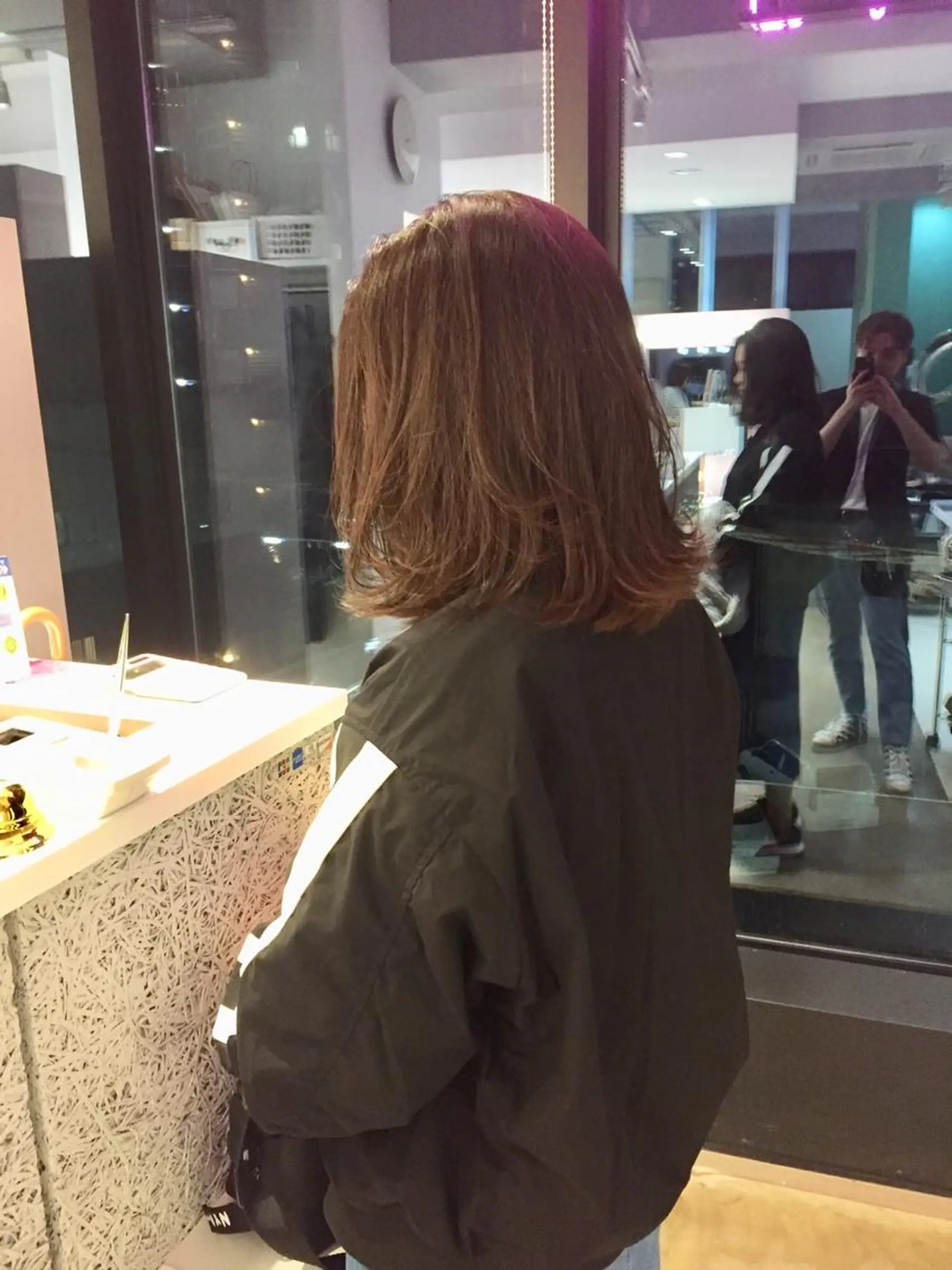 ミディアム カット トリートメント 所渉/韓国レイヤー /ウルフカットのヘアスタイル