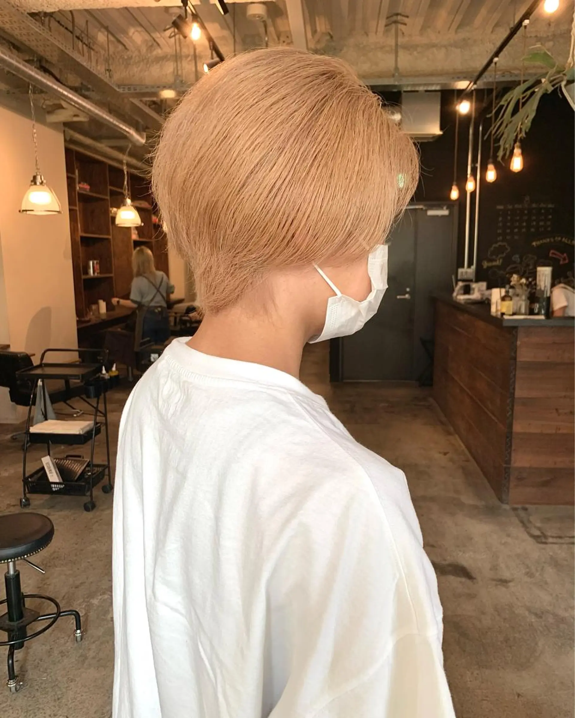 ショート カラー ヘアカラー トリートメント 村田 来倖のヘアスタイル