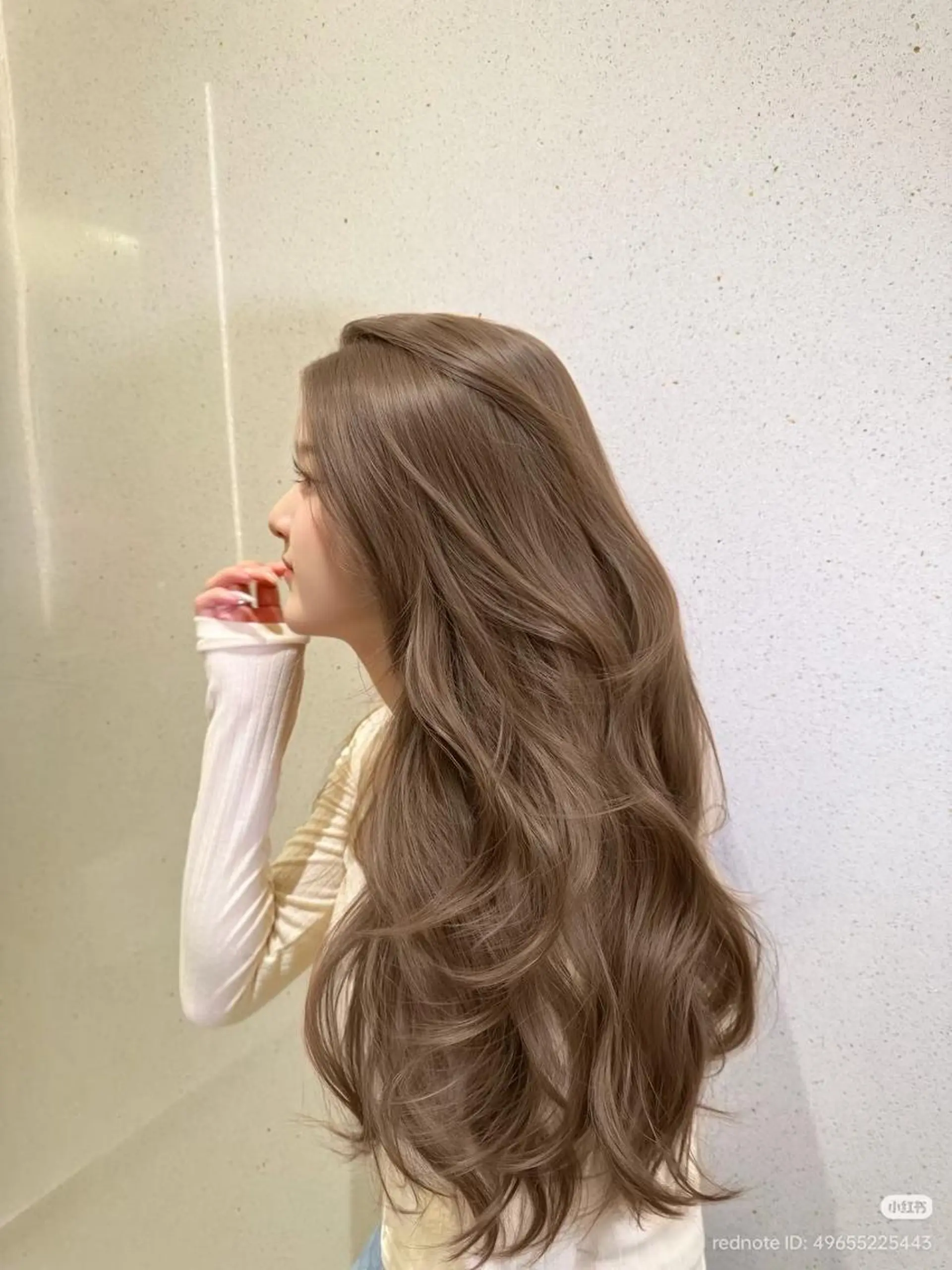 カラー ヘアカラー 透明感ベージュ/ 韓国ヘア🤎横浜のヘアスタイル