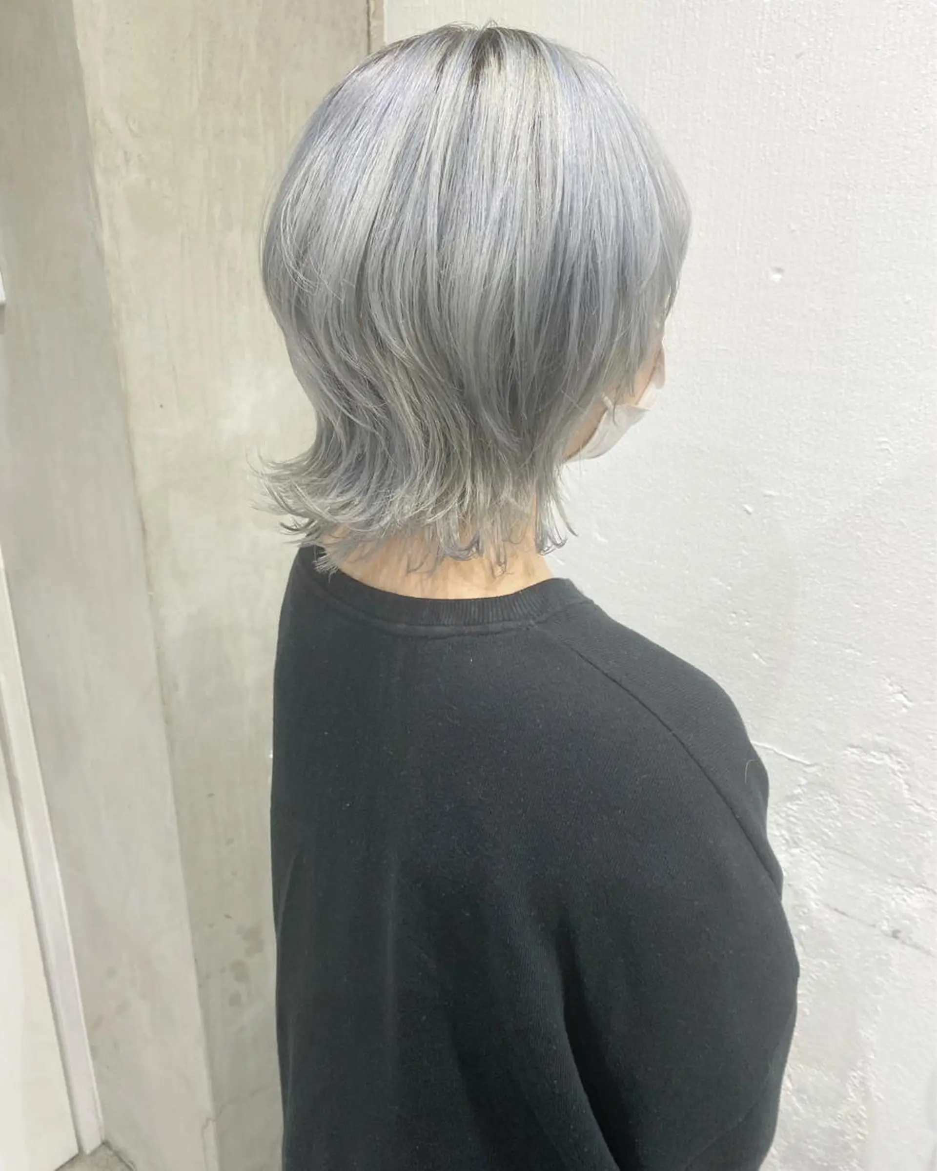 ミディアム カラー ヘアアレンジ ササキカズマ〻透明感 〻色落ち〻赤み消しのヘアスタイル
