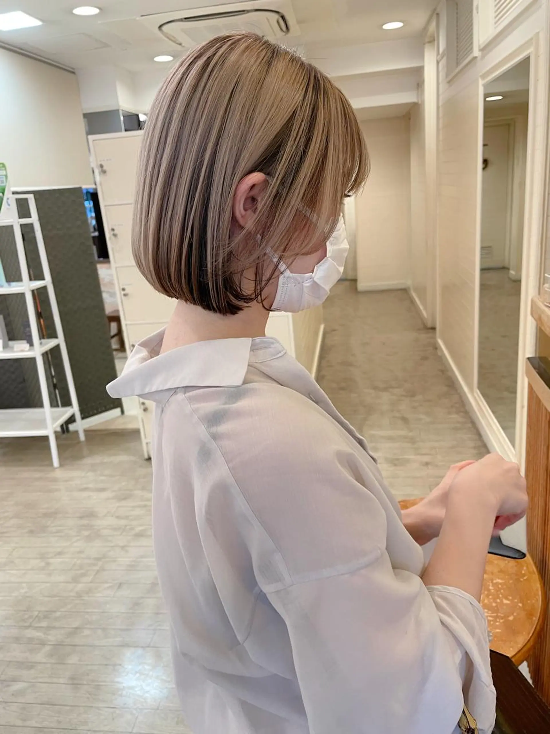 ショート ボブ レイヤーカット ウルフカット 【ボブ/個室サロン】 癒し空間mimuraのヘアスタイル