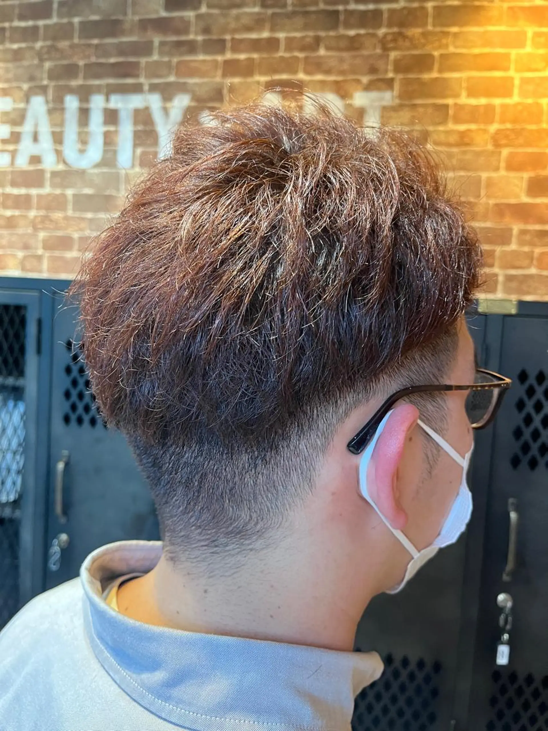 ショート カラー パーマ ヘアアレンジ メンズ キッズ ネイル マツエク・マツパ アイブロウ メンズブリーチ メンズハイライト メンズインナーカラー メンズ韓国風 ブリーチ times salon名駅所属・久木原 ゆりのヘアスタイル